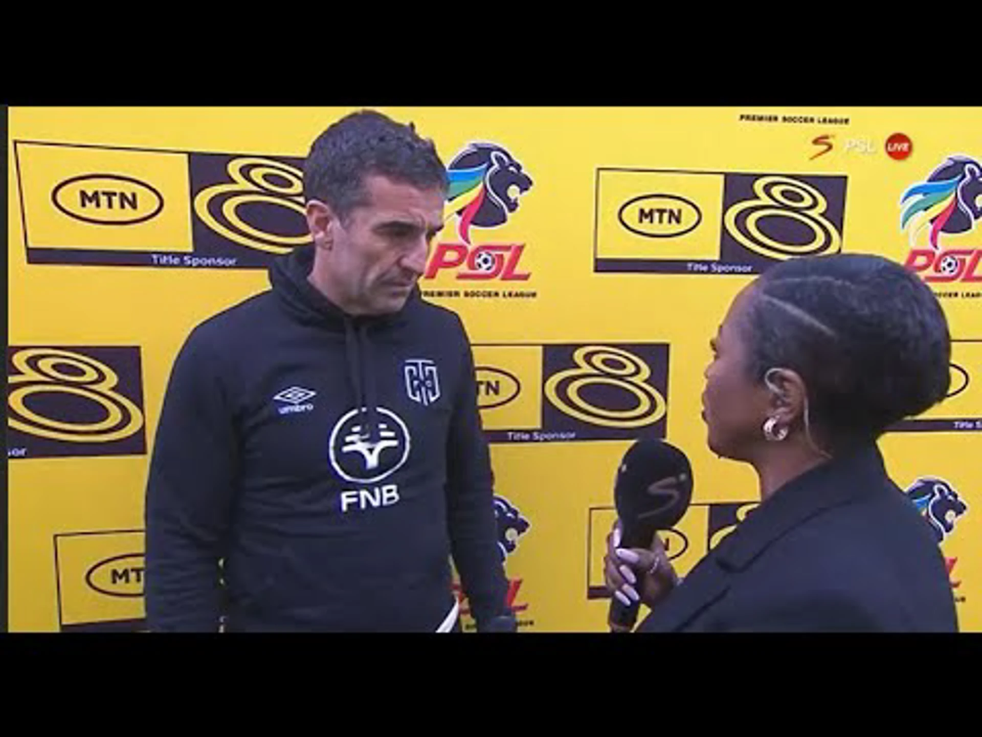 CT City assistant coach Diogo Peral | Orlando Pirates v Cape Town City | MTN8