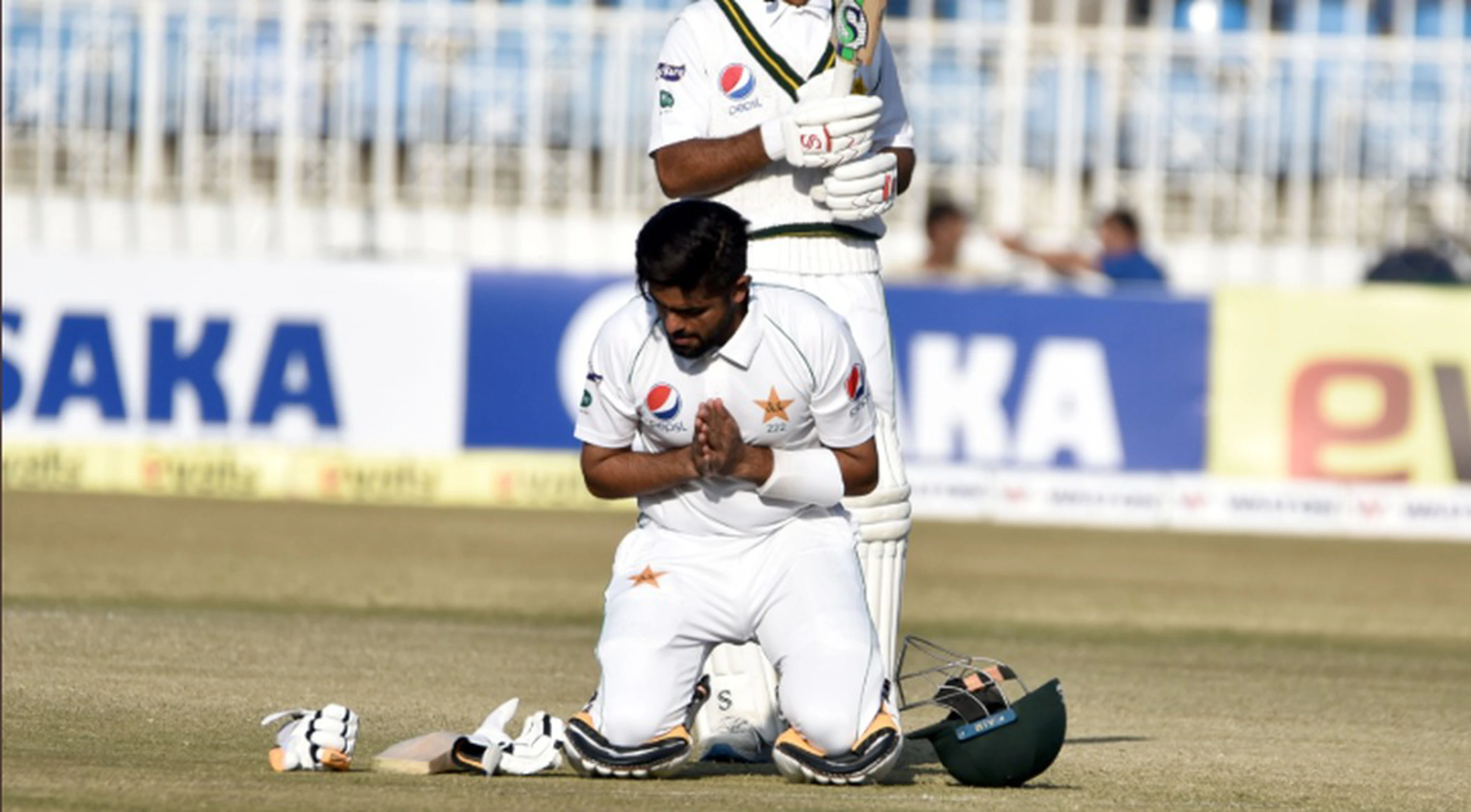 Babar, Shan hundreds put Pakistan in box seat in Rawalpindi