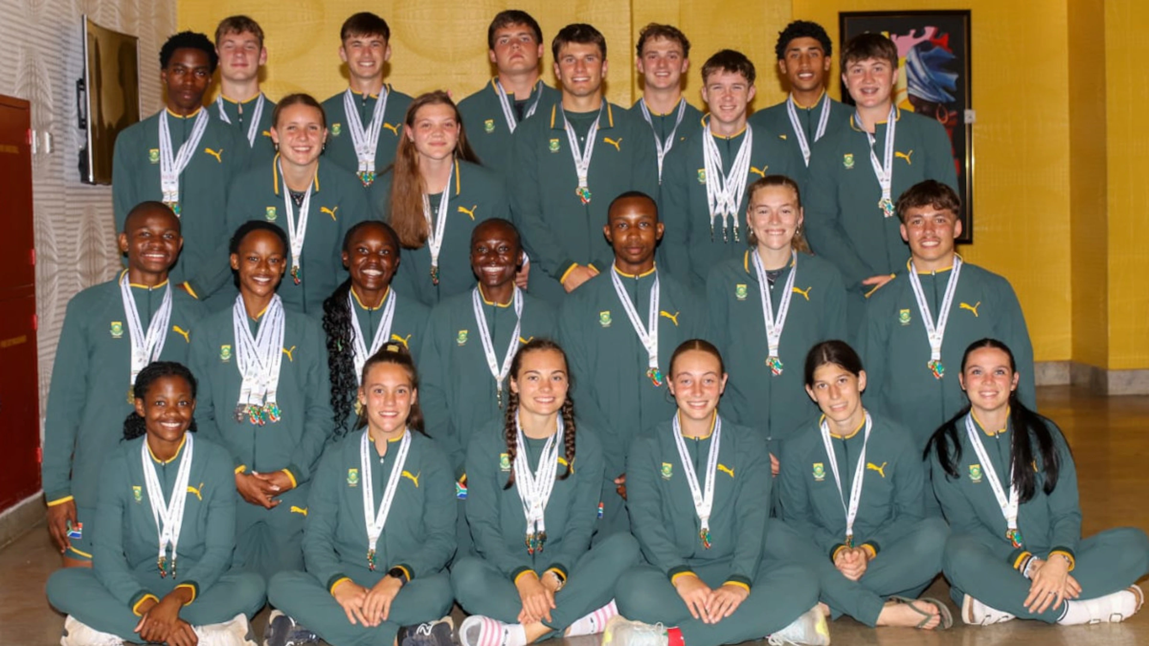 South Africa retains continental athletics title in Nigeria