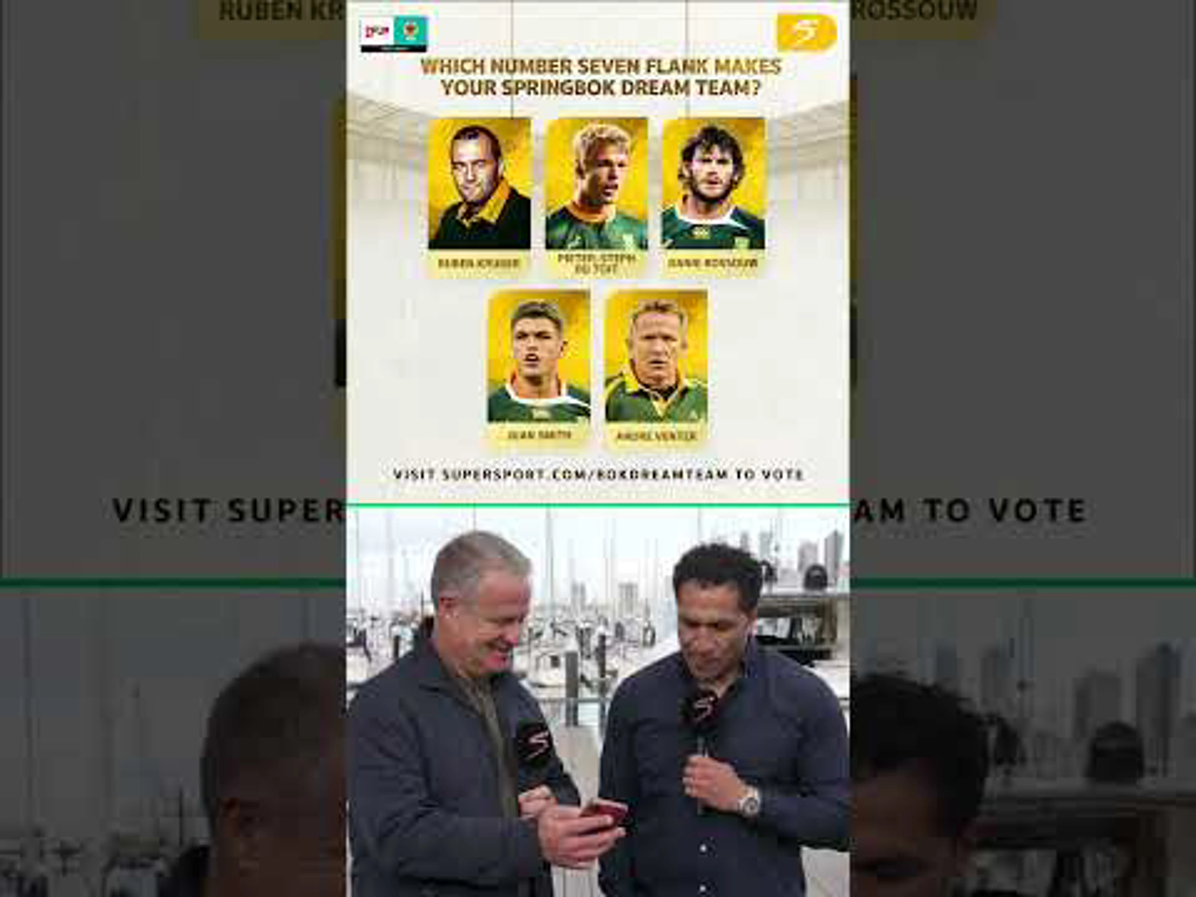 Mils Muliaina knows who he’s voting for the in the #BokDreamTeam no. 7 jersey 💭 #ssrugby