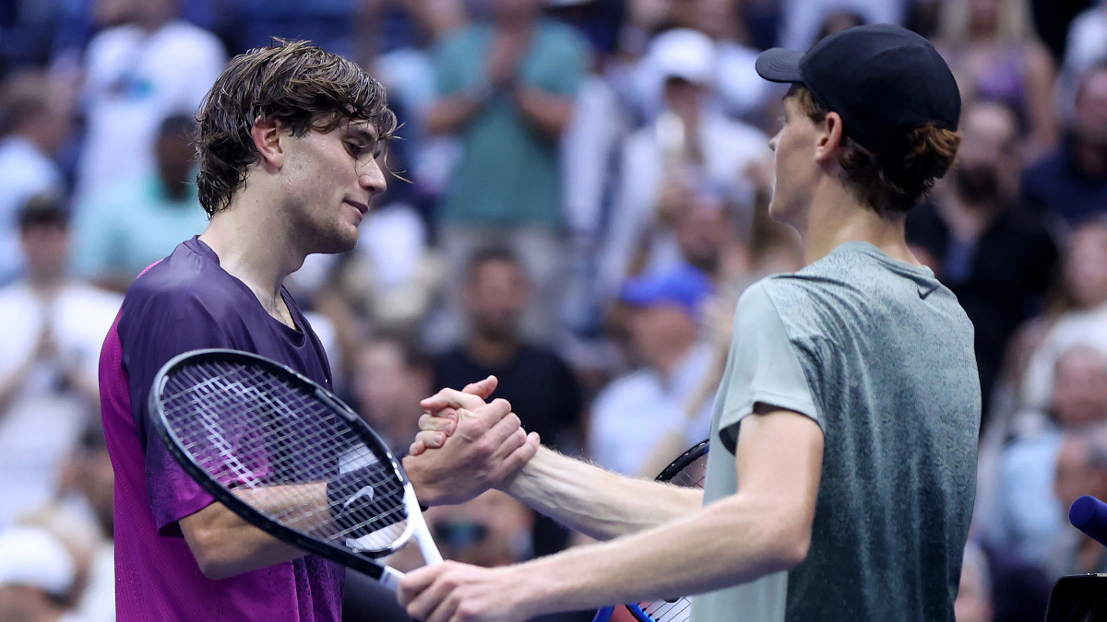 Sinner doesn't deserve any hate, says Draper