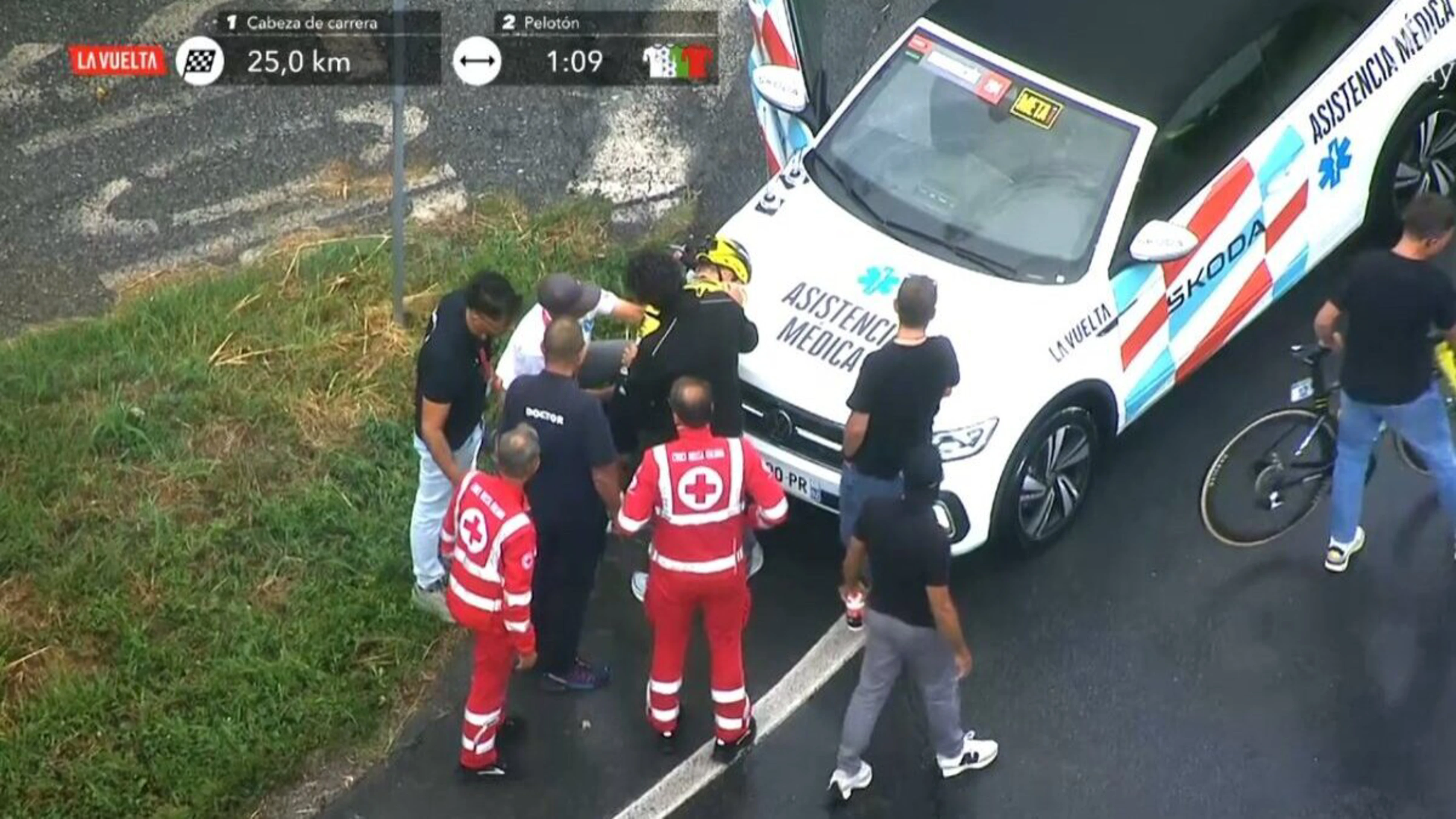 French rider Zingle sees 'funny' side of nightmare Vuelta stage