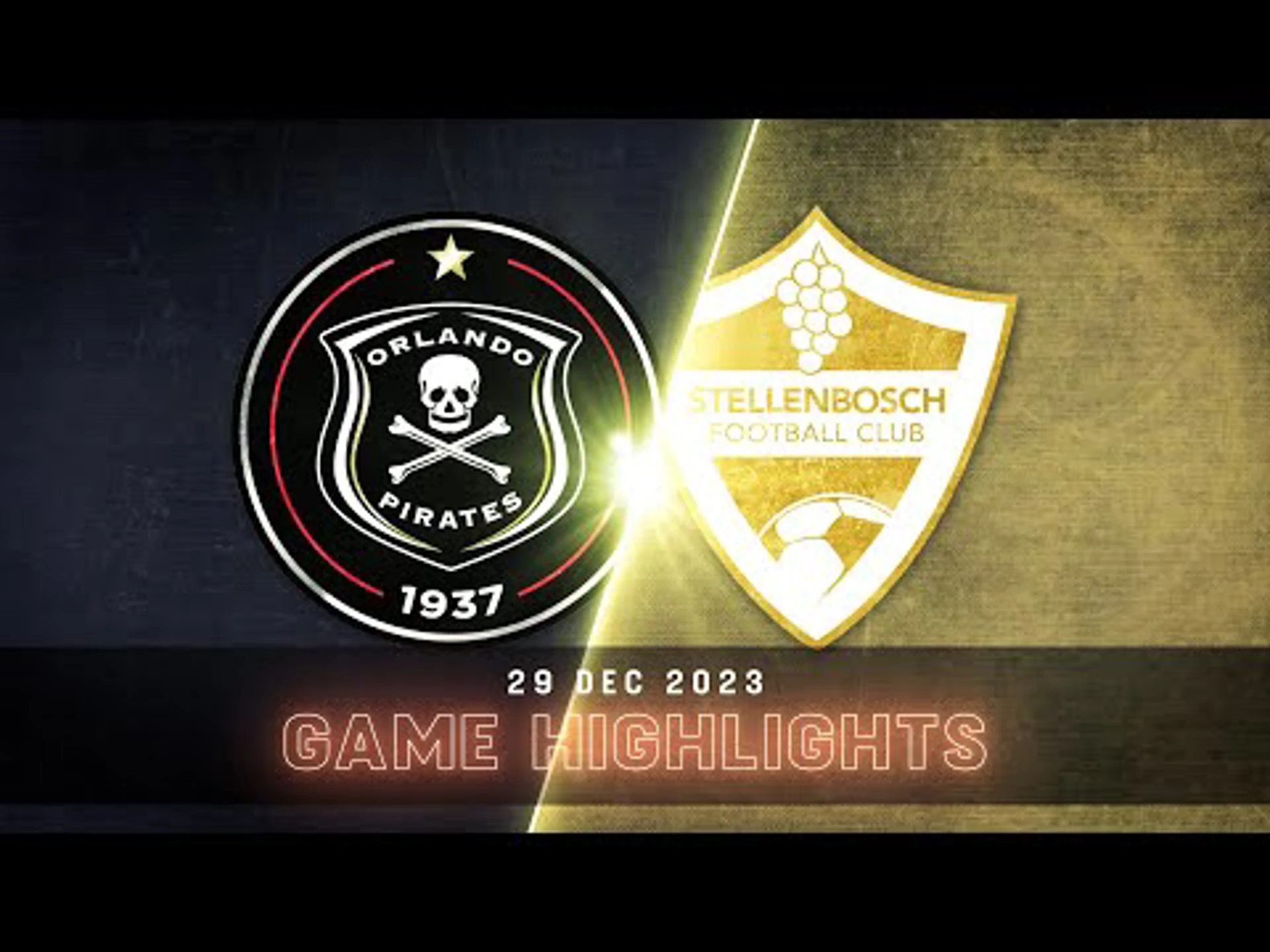 Orlando Pirates v Stellenbosch | Match Highlights | DStv Premiership