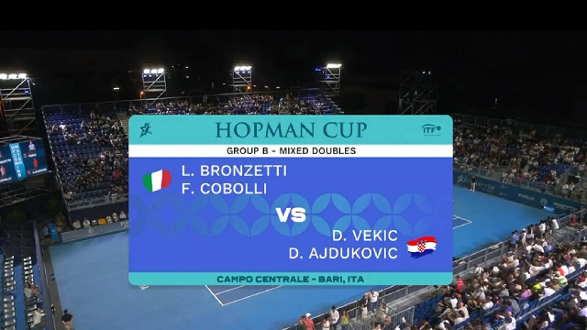 J Paolini/F Cobolli v D Vekic/D Ajdukovic | Mixed Doubles | Match Highlights | Hopman Cup