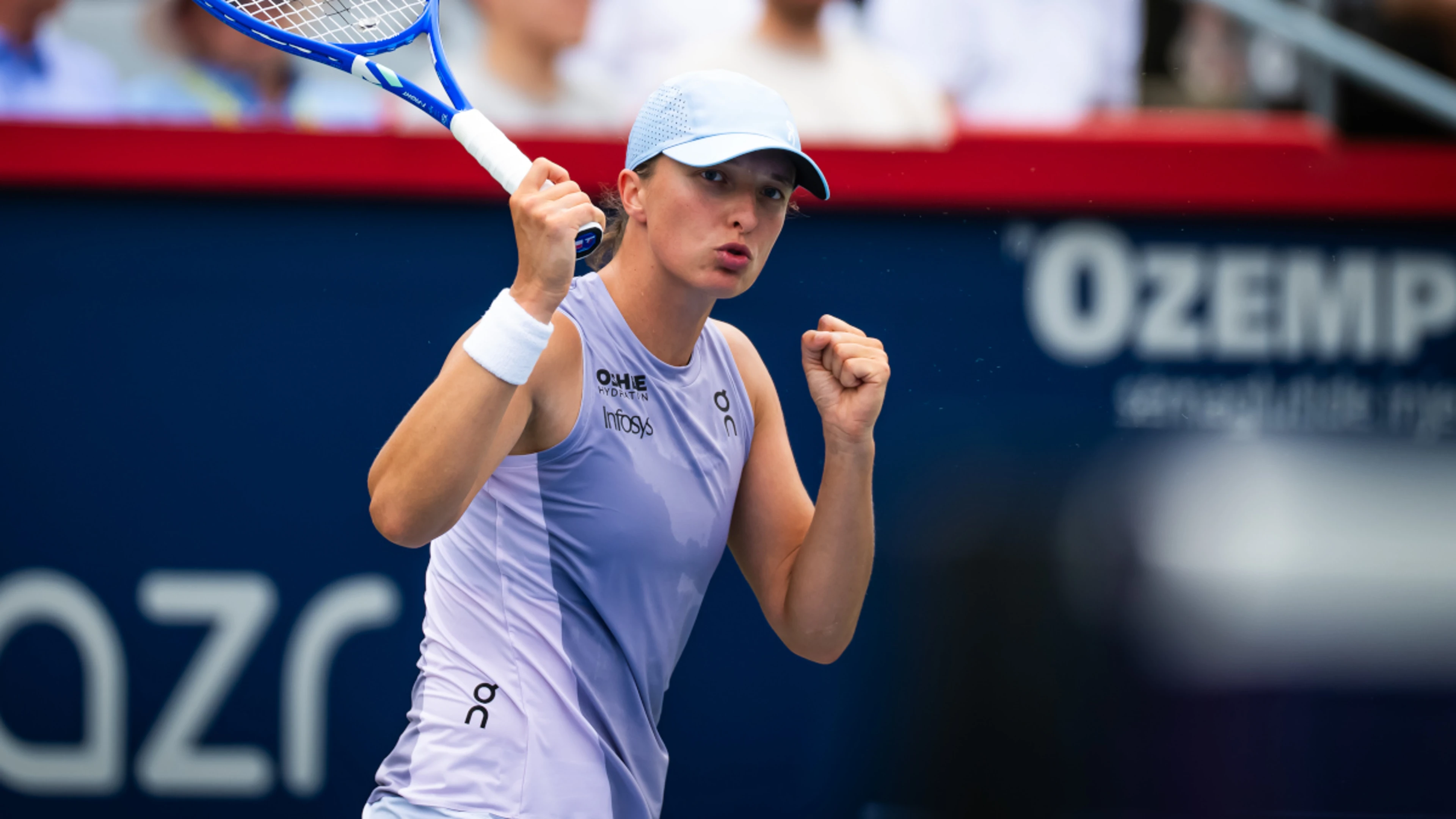 Swiatek cruises, Osaka battles, Bouchard says goodbye in Montreal