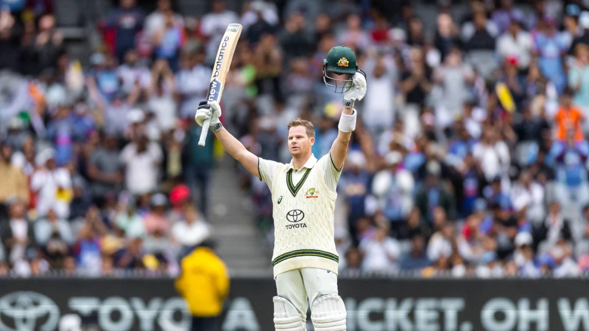 Australia's Smith reaches 34th test century