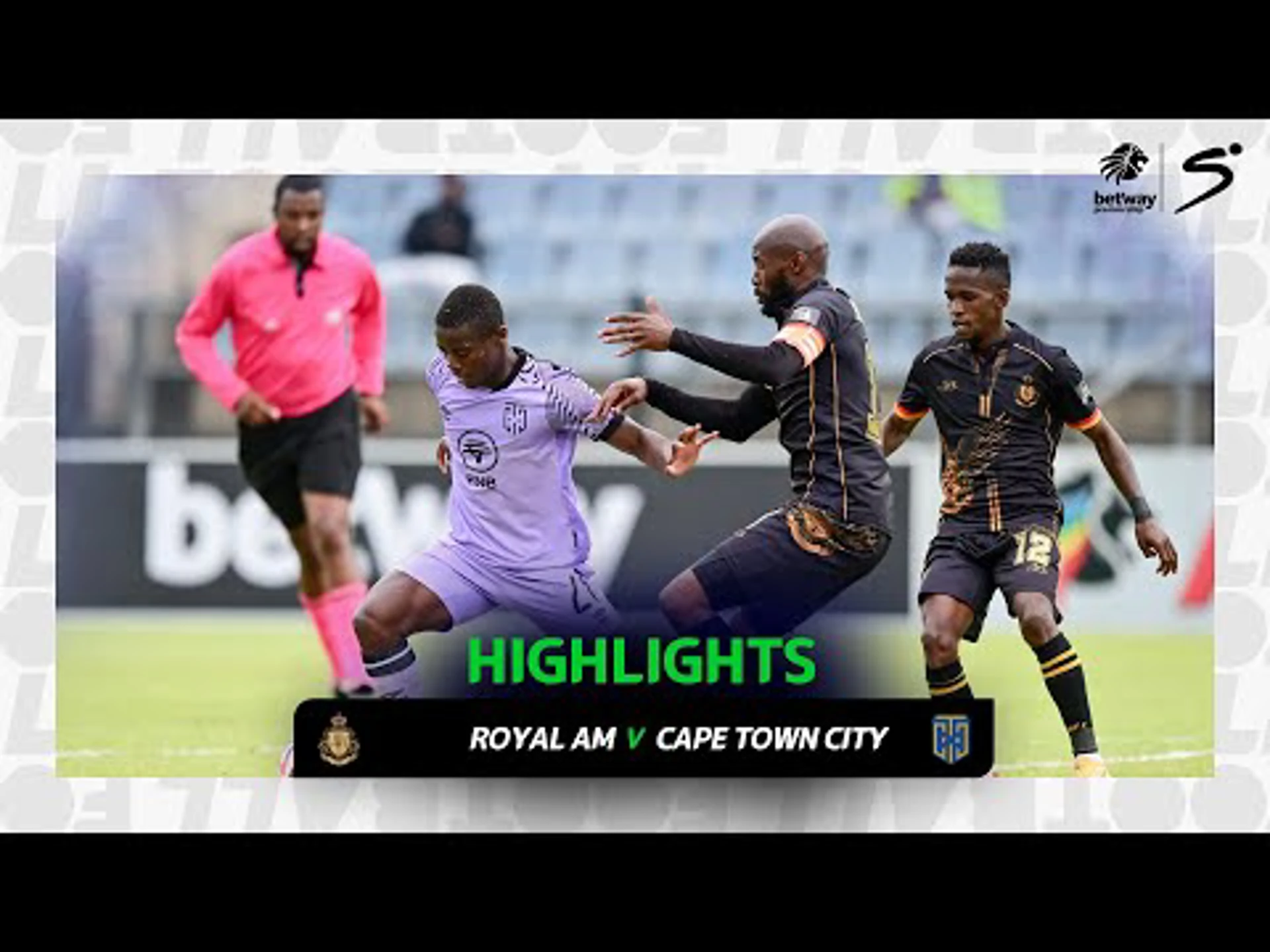 Royal AM v Cape Town City | Match Highlights | Betway Premiership