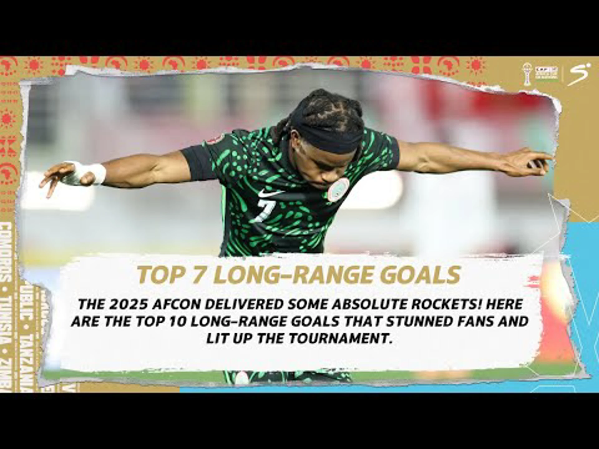 Top 7 Long-Range Goals | AFCON 2025