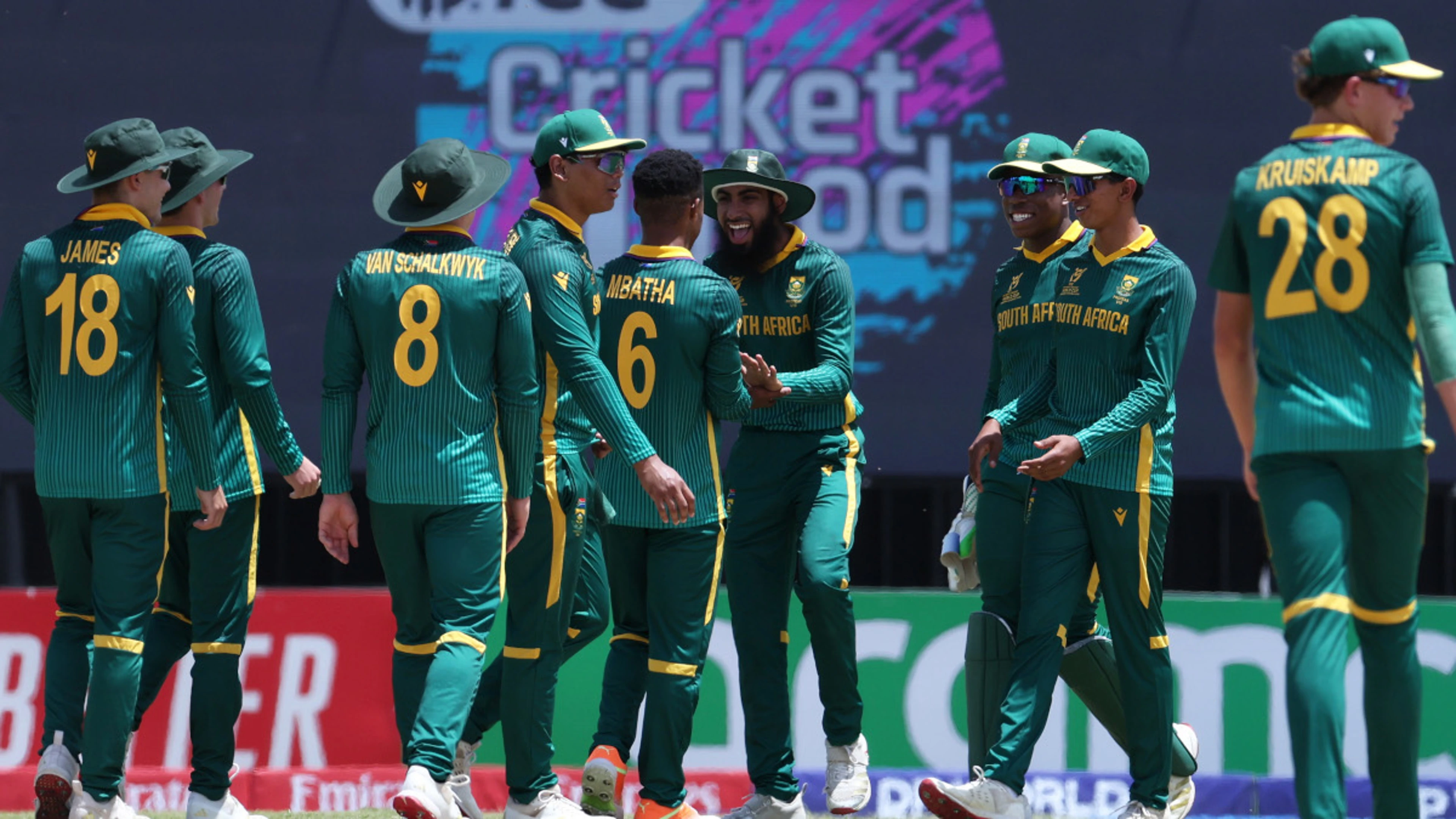 Rowles, Bulbulia hundreds help South Africa to crushing victory in Windhoek