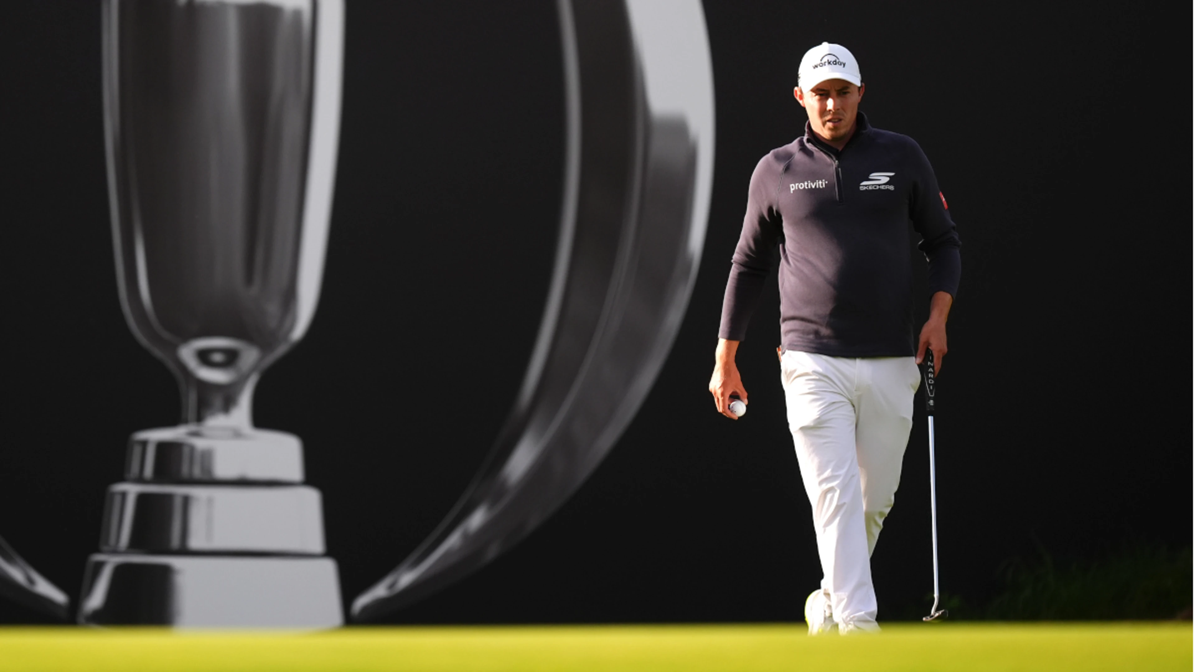 Fitzpatrick happy for 'Tiger-like' Scheffler to assume Open pressure