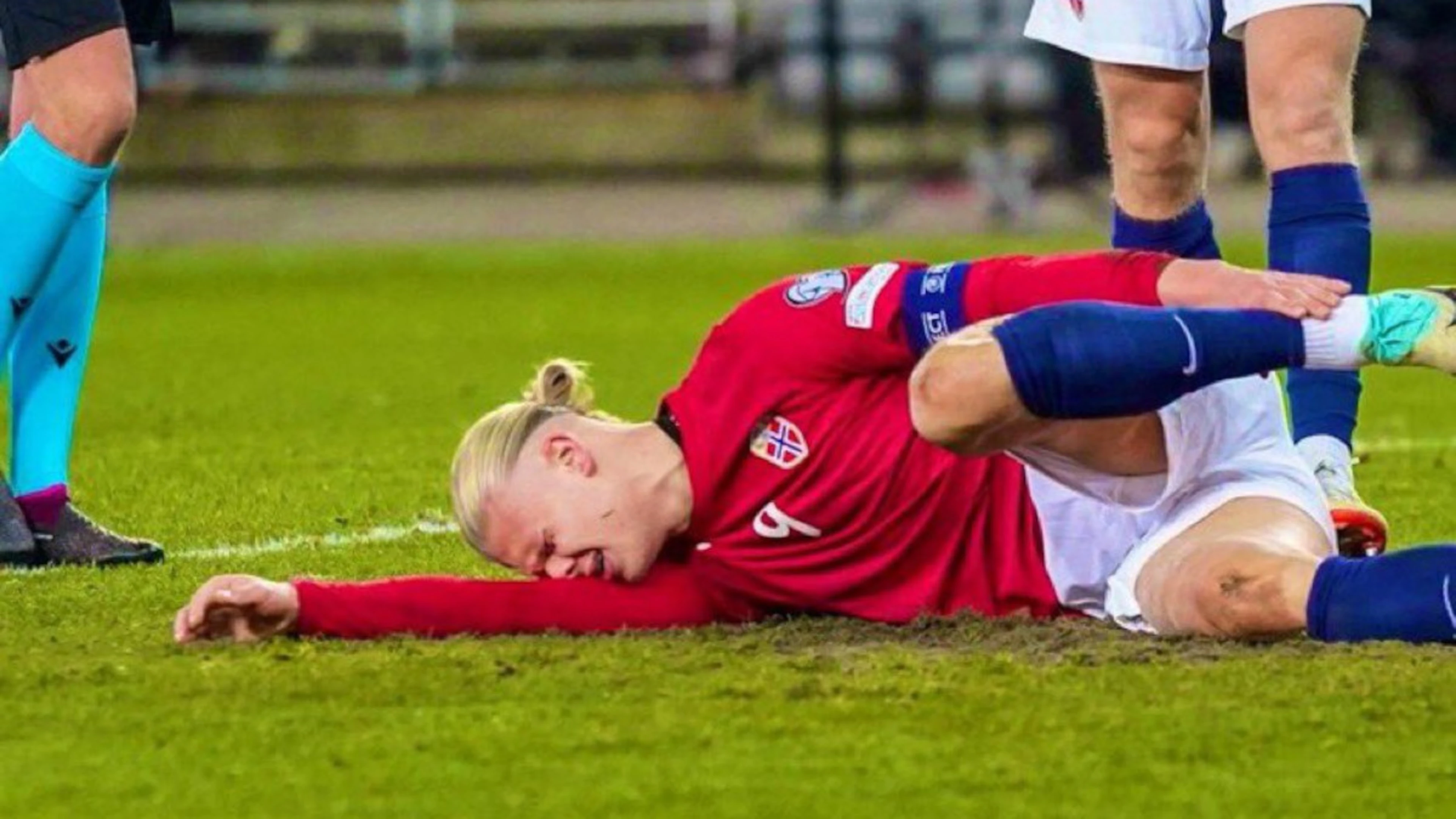 Haaland to miss Norway's Euro qualifier with foot injury