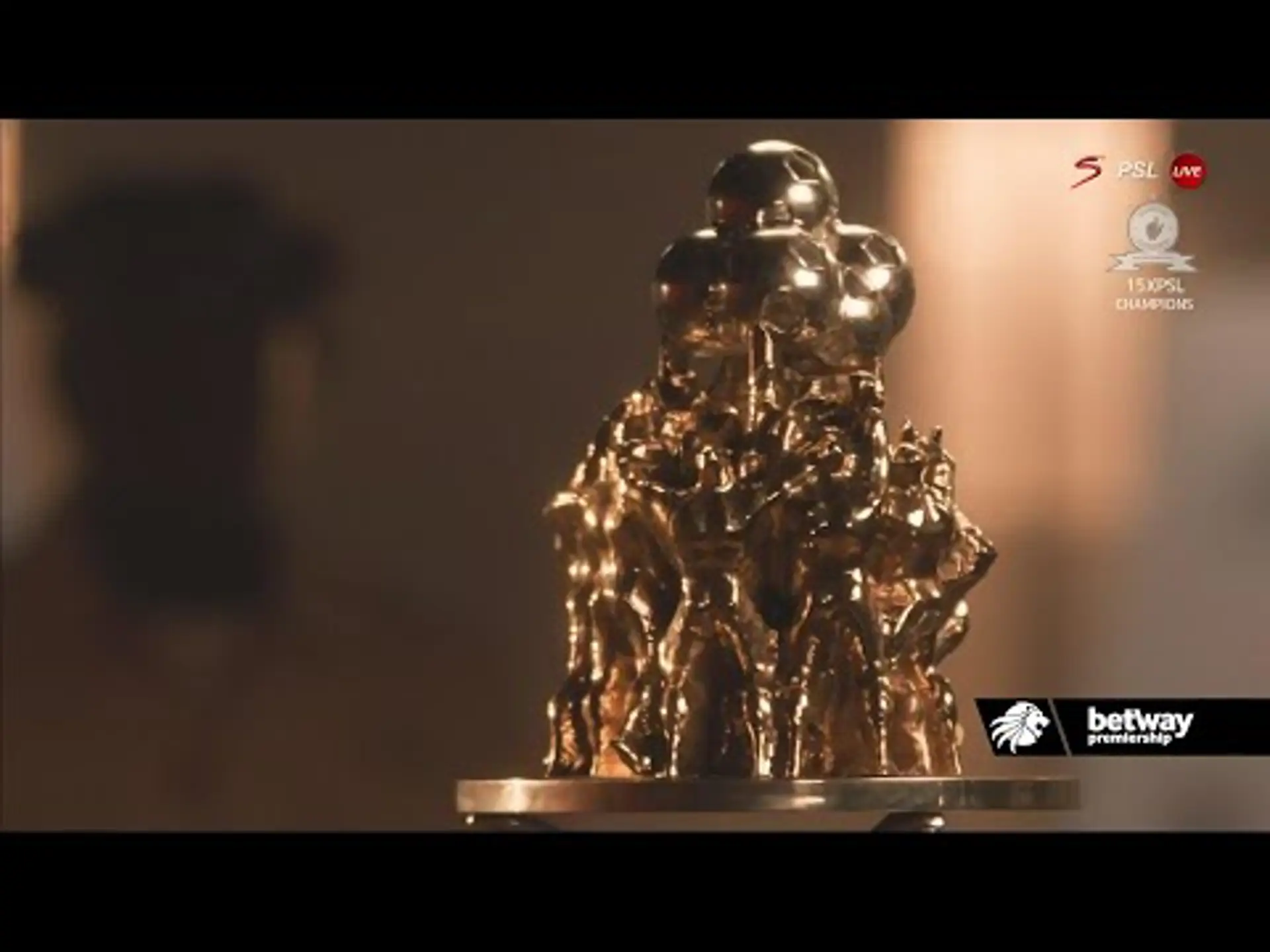 Meet the new Betway Prem trophy!