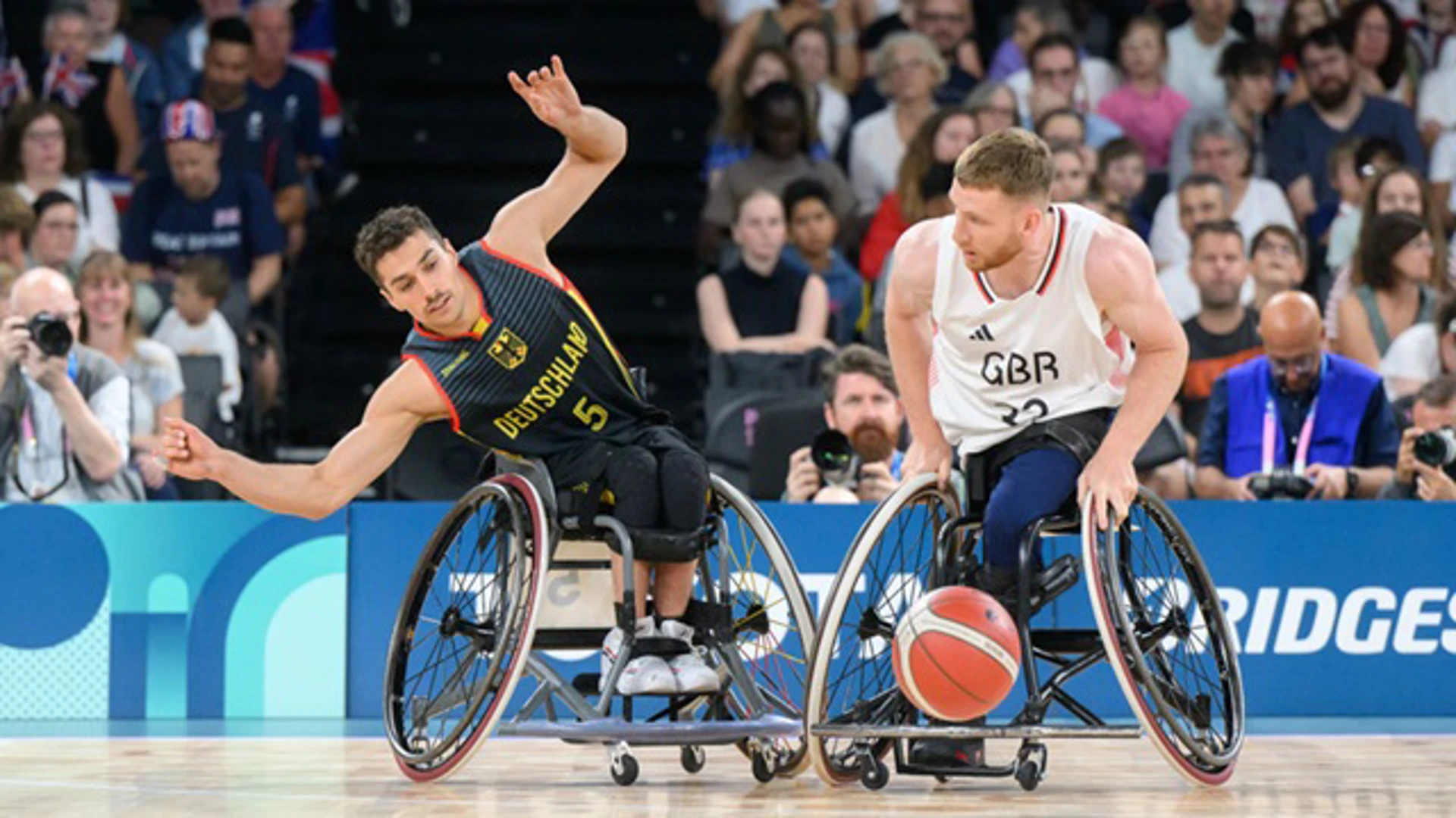 Britain v Germany | Wheelchair basketball | Paris 2024 Paralympic