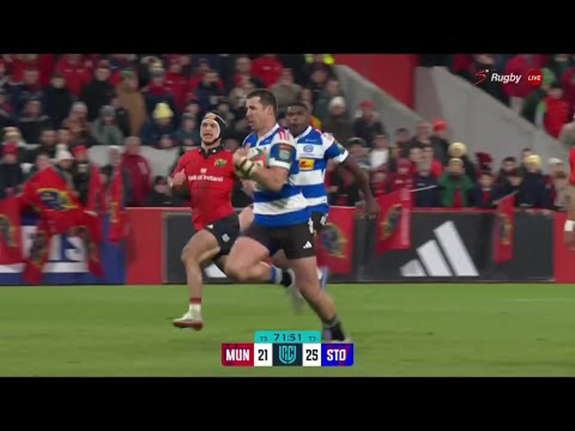 Ruhan Nel | 72ⁿᵈ Minute Try v Munster Rugby