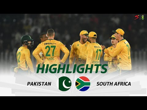 Pakistan v South Africa | Short Highlights | 1st T20I