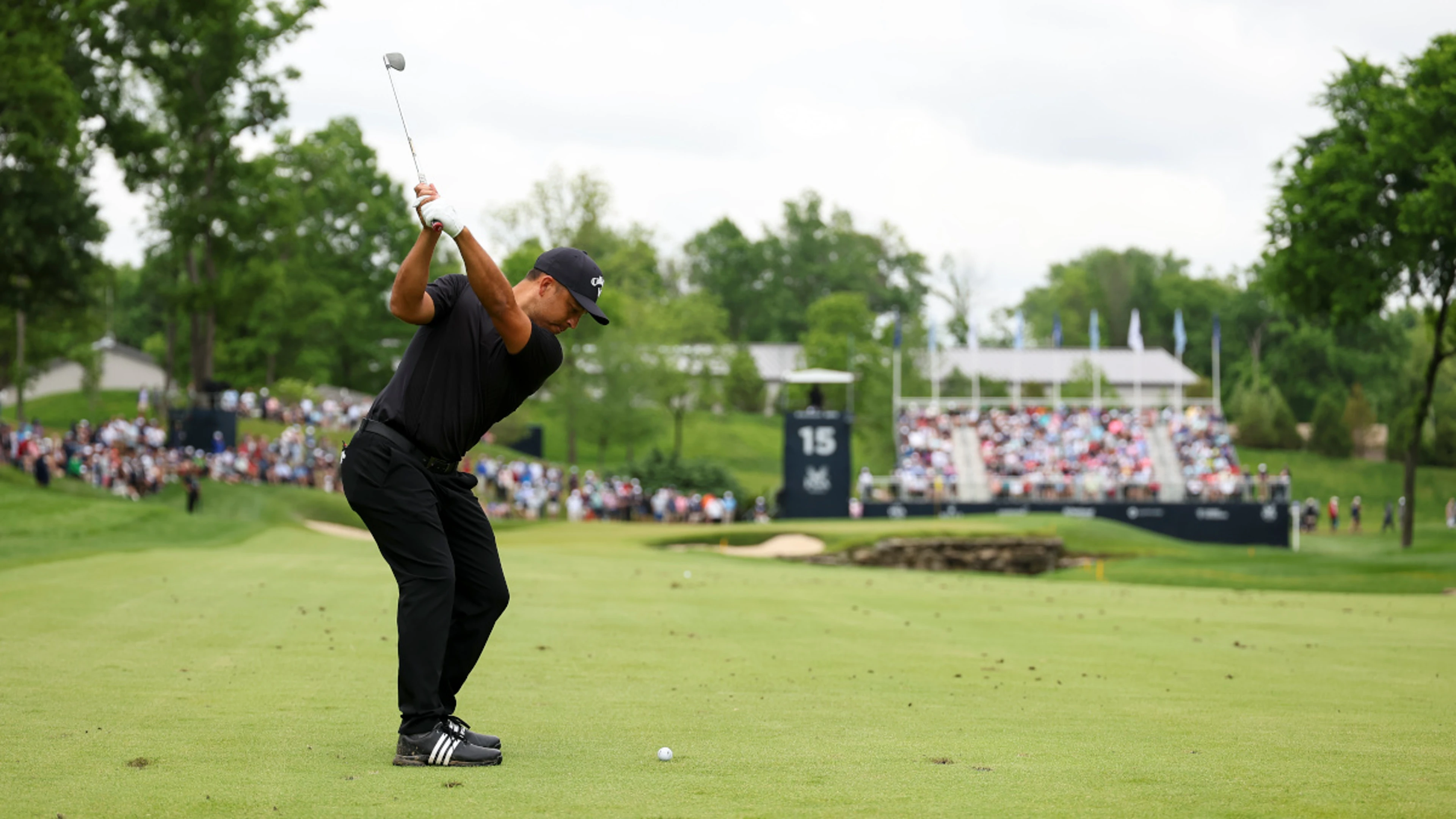 Lowry matches low major round with 62 as Schauffele leads PGA