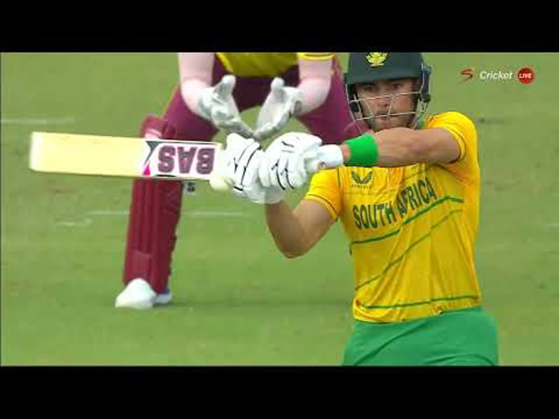 Hendricks – WICKET | South Africa v West Indies | 2nd T20