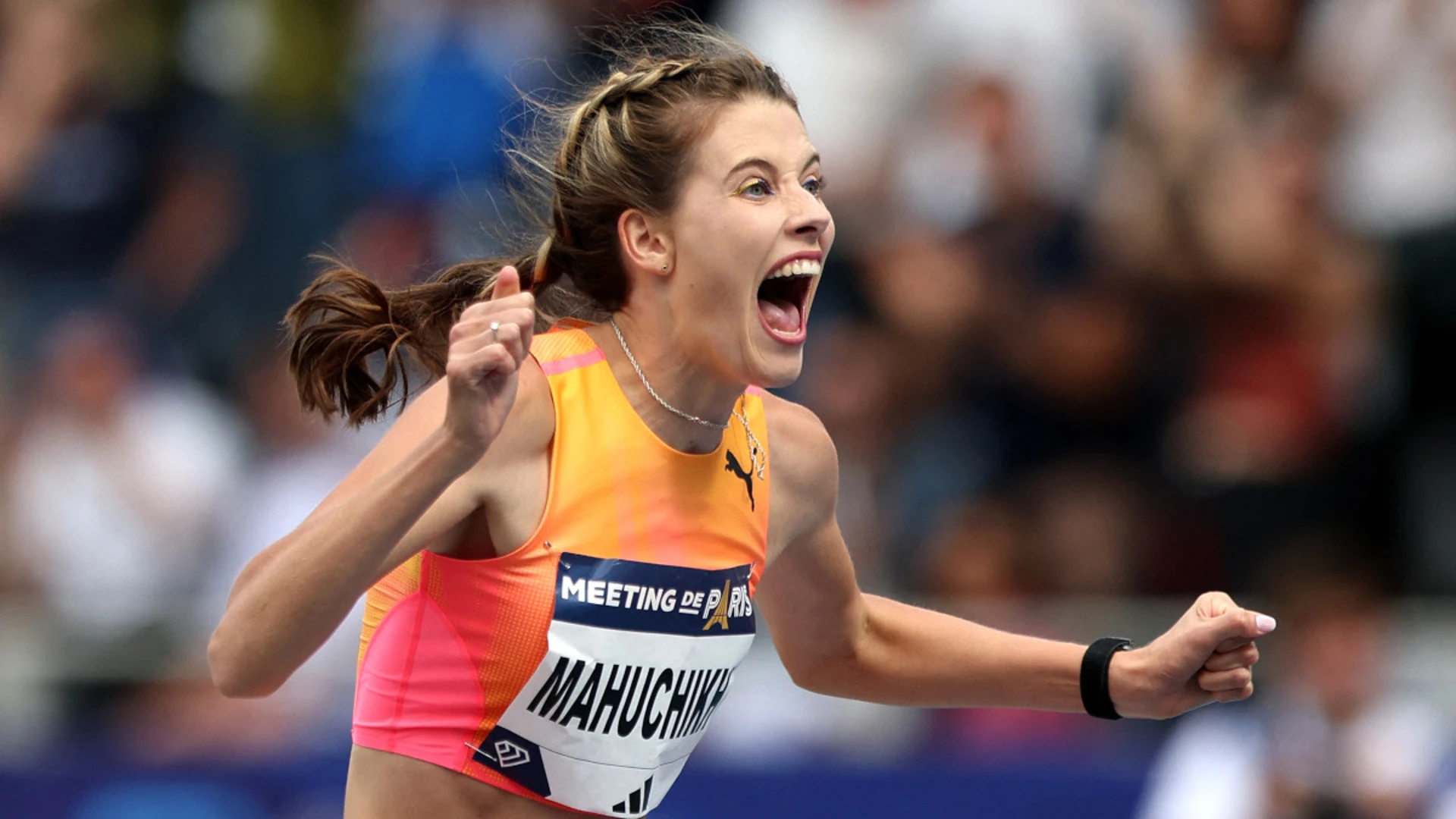 Ukraine's Mahuchikh sets new world women's high jump record