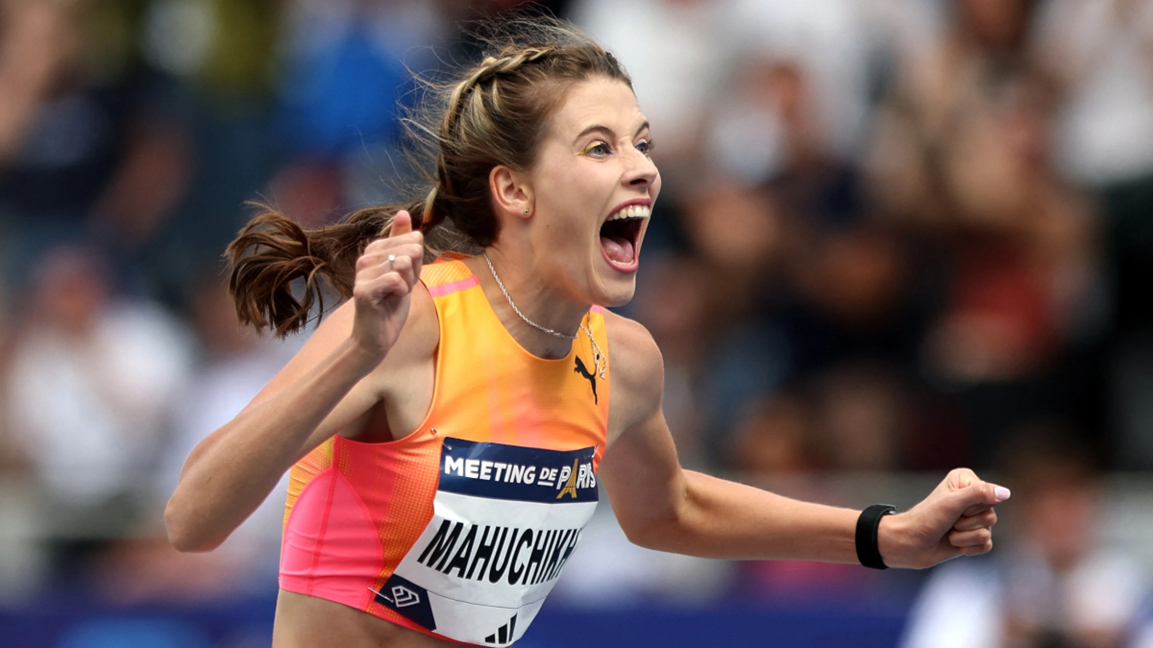 Ukraine's Mahuchikh sets new world women's high jump record