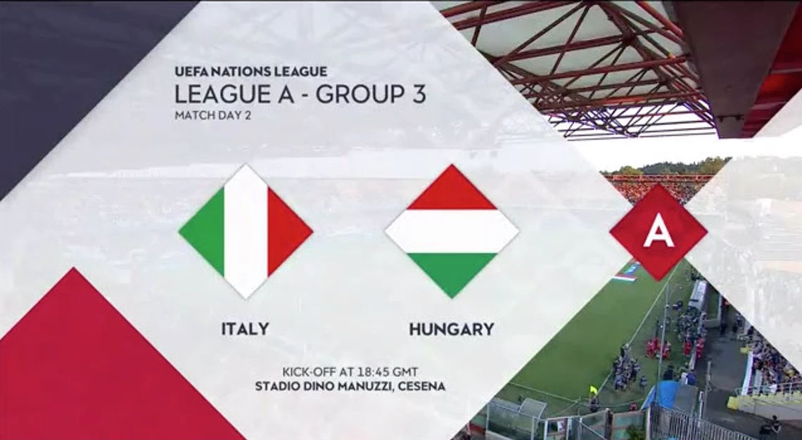 UEFA Nations League | Italy v Hungary | Highlights