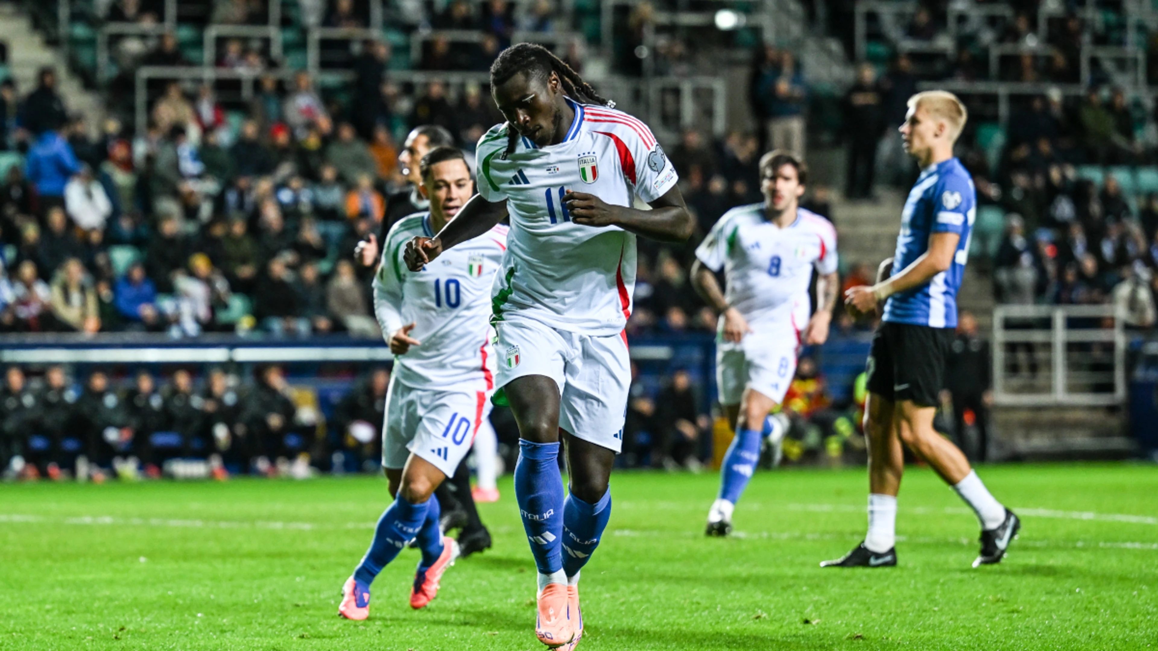 Italy beat Estonia in World Cup qualifier before contested Israel clash