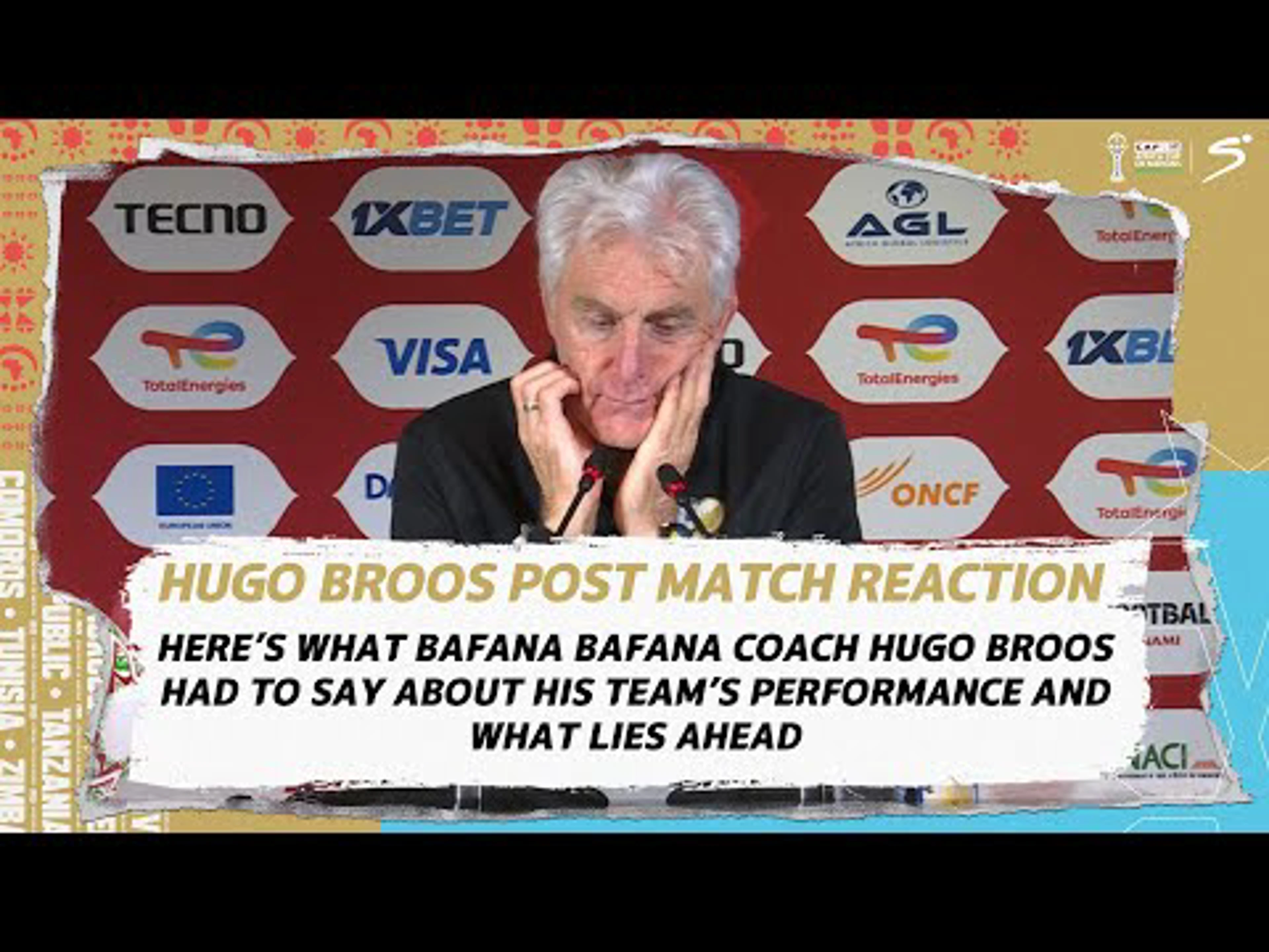 Hugo Broos Reacts to Bafana Bafana’s AFCON 2025 Exit | Post-Match Presser