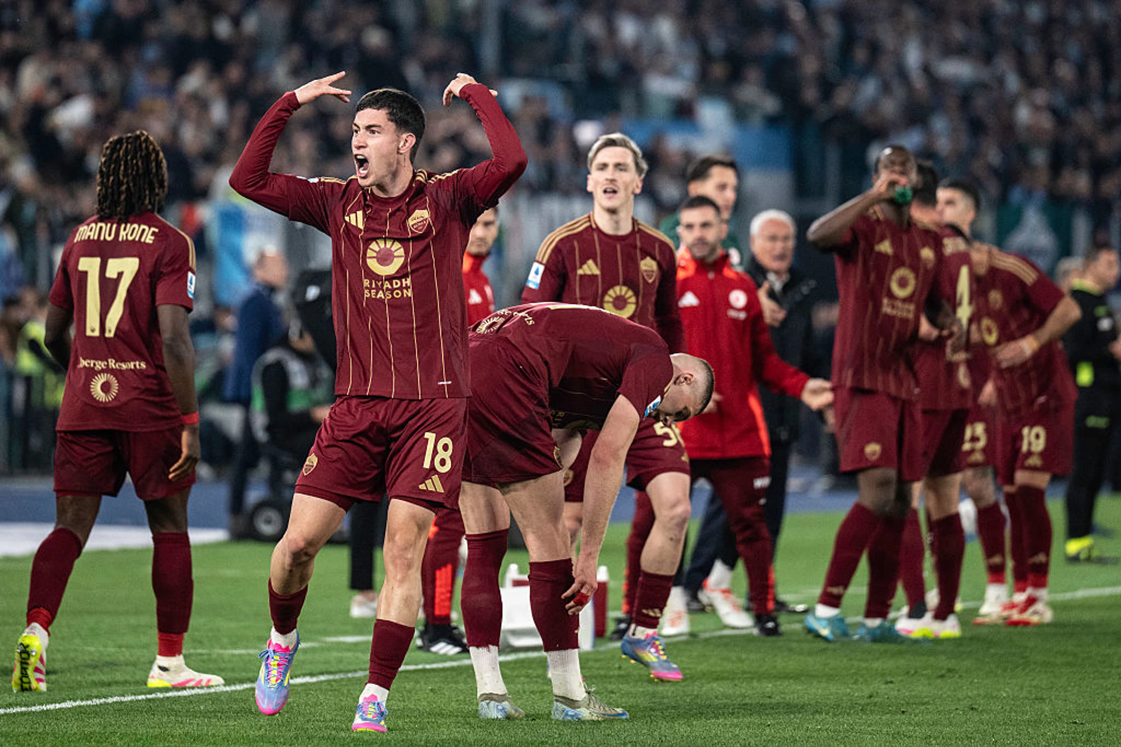 Lazio v Roma | Match Highlights | Italian Serie A Matchday 32