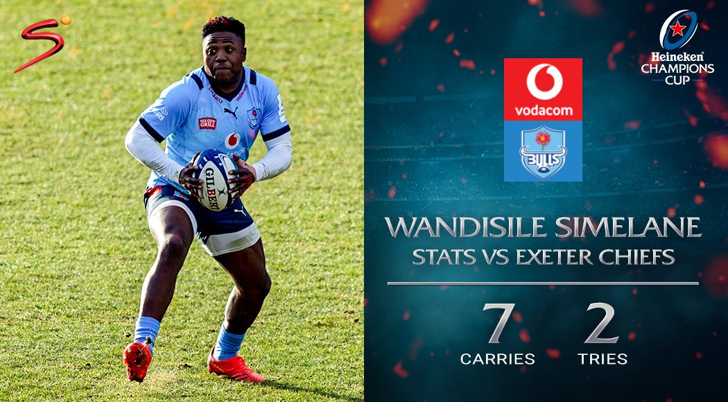 Bulls hero of the match: Wandisile Simelane