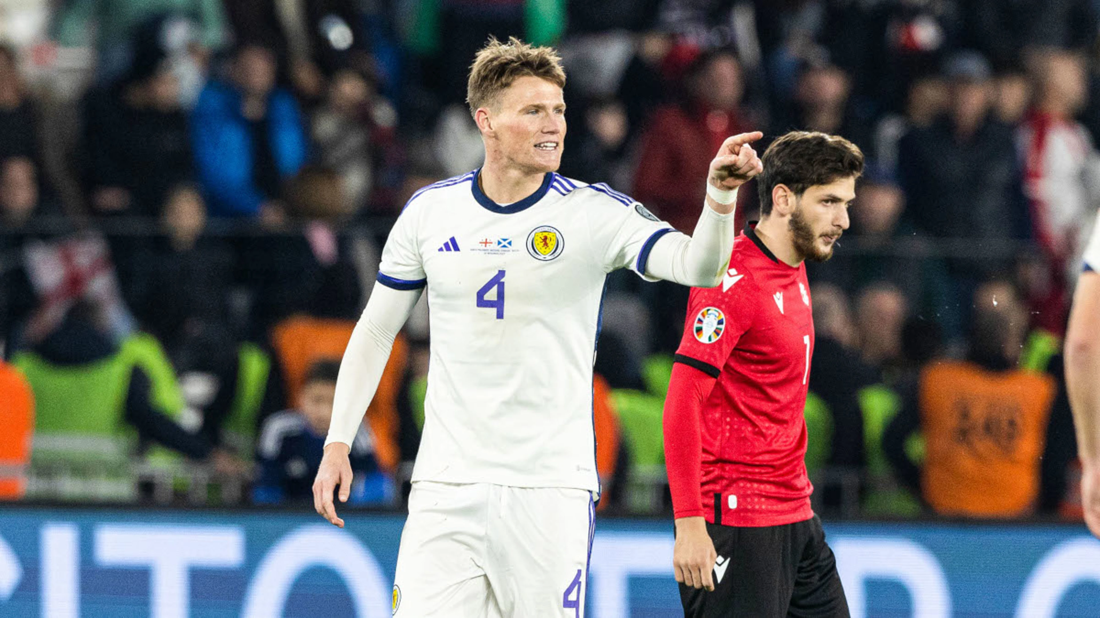 Scotland's McTominay lambasts Georgia players