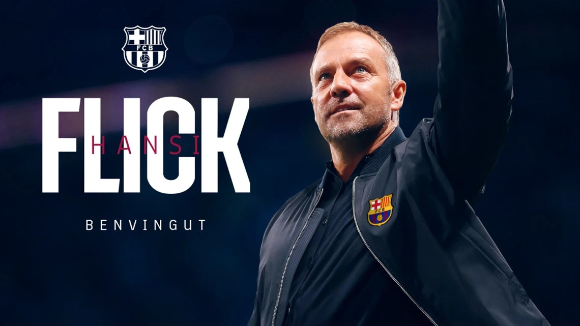 Barcelona appoint Hansi Flick as new head coach
