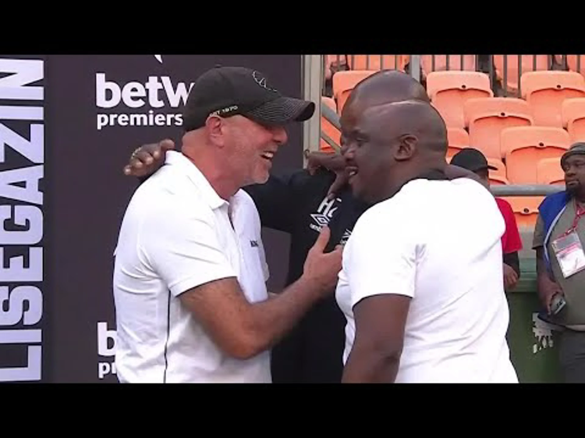 Pre-match friendly banter! Kaizer Chiefs v AmaZulu FC | Betway Premiership