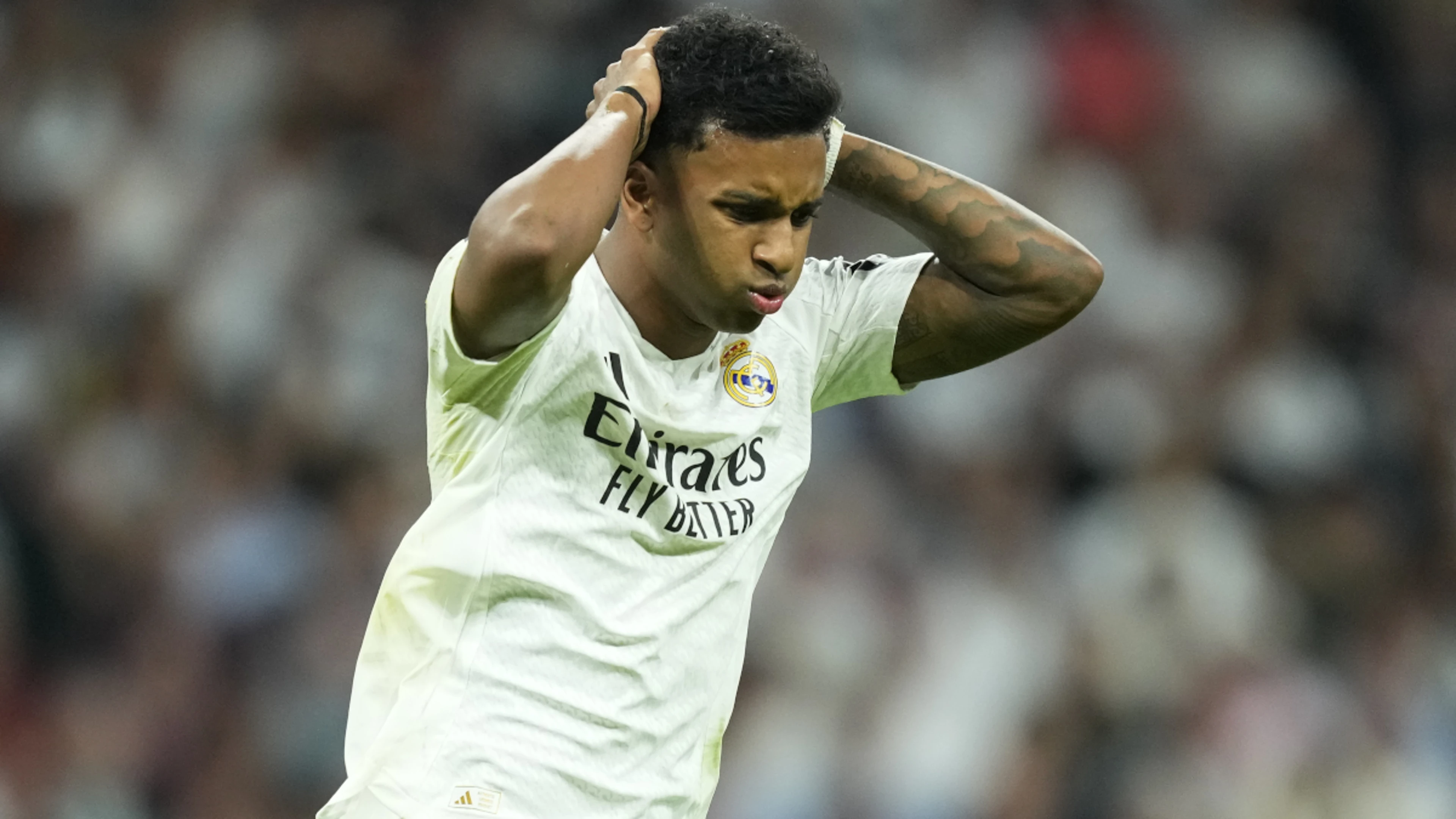 Rodrygo out of Real Madrid's visit to Girona
