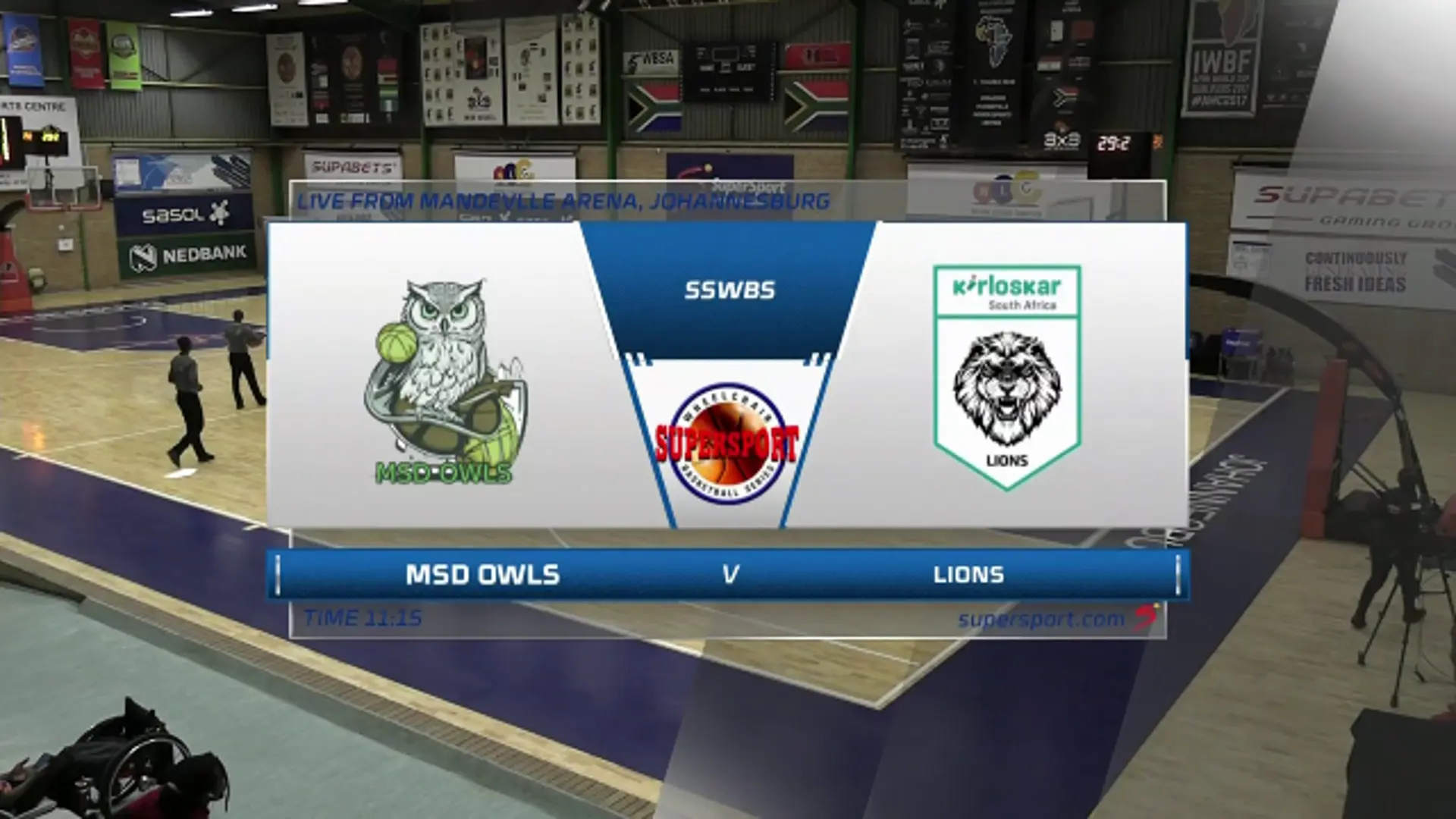 MSD Owls v Kirloskar Lions | Match Highlights | SuperSport Wheelchair Basketball Series
