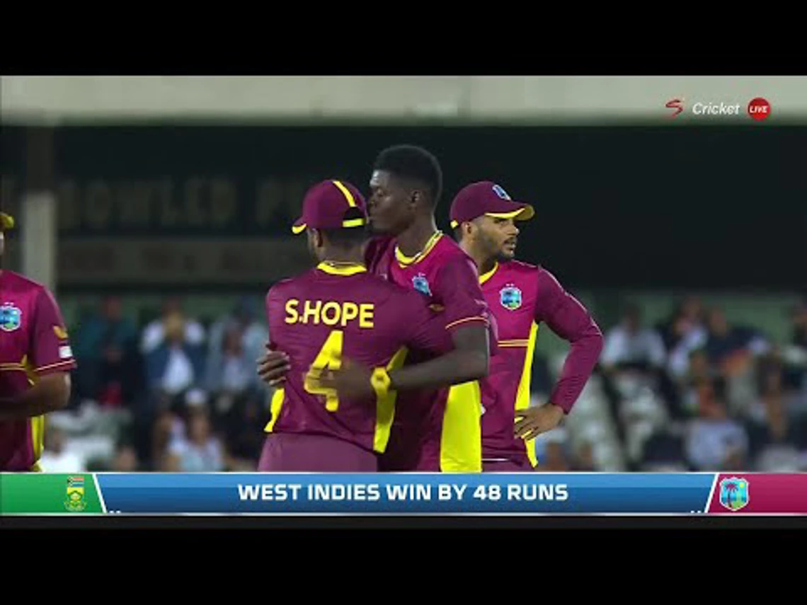 South Africa v West Indies | 2nd ODI | Short highlights