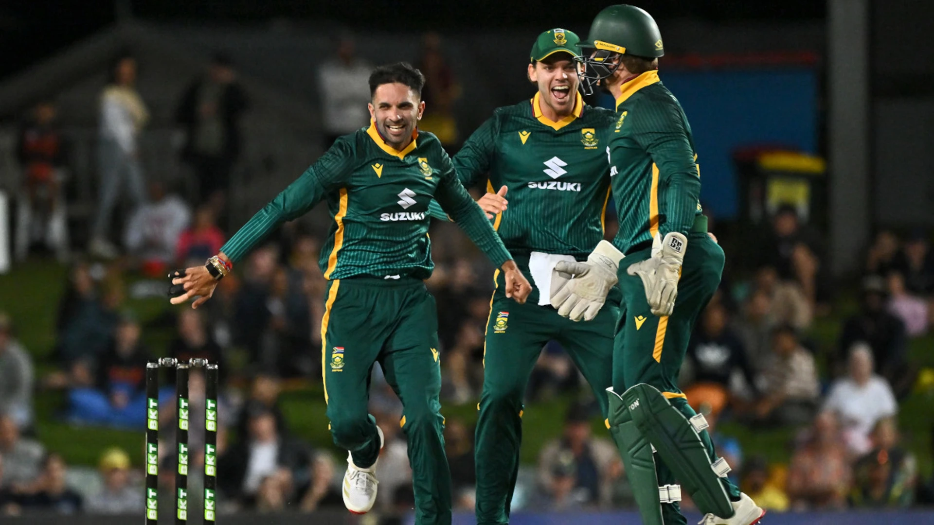 TOP CLASS: Maharaj's masterful five hands Proteas the lead