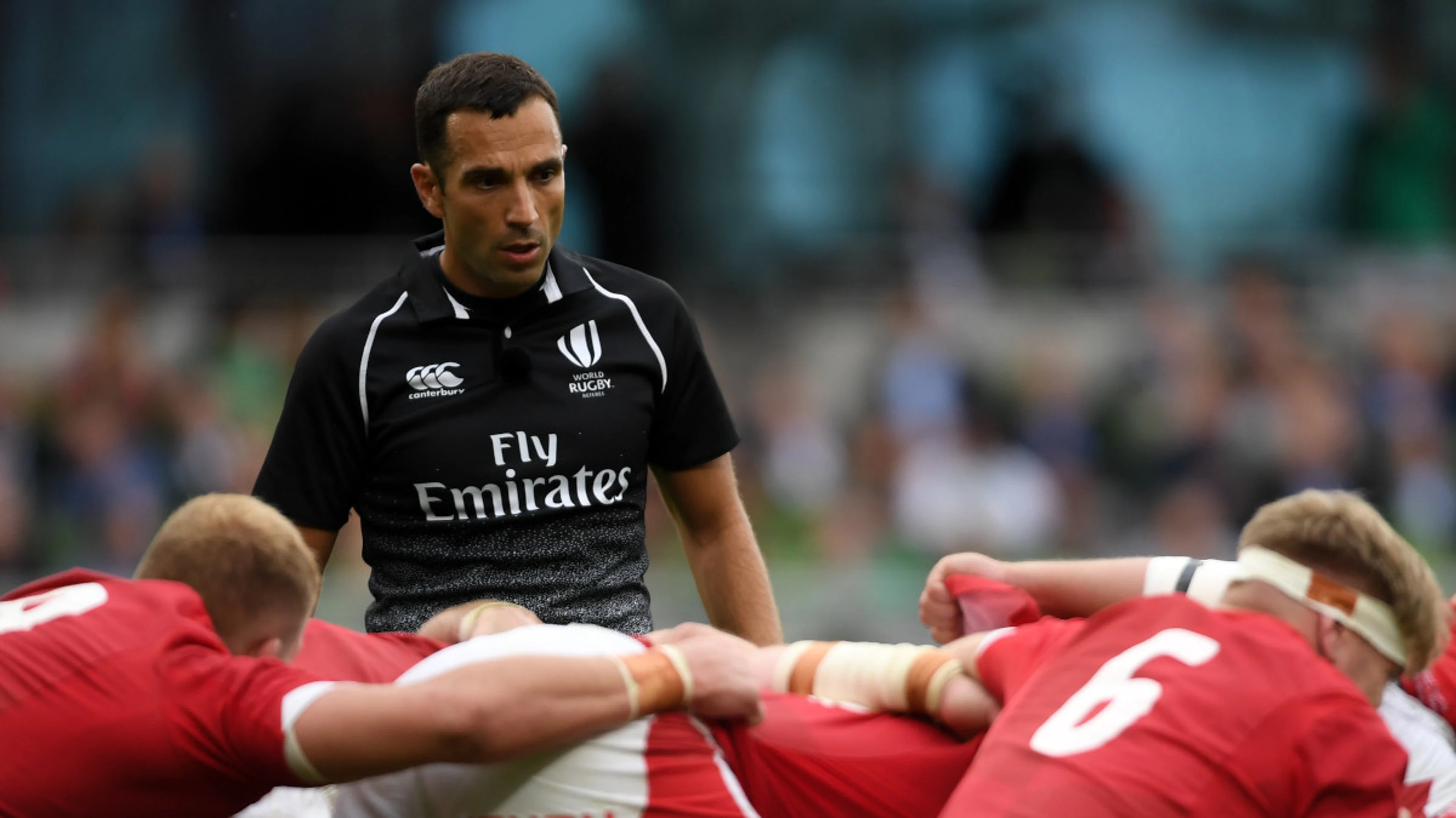 Retiring rugby referee Raynal calls for scrum time limit, fewer subs