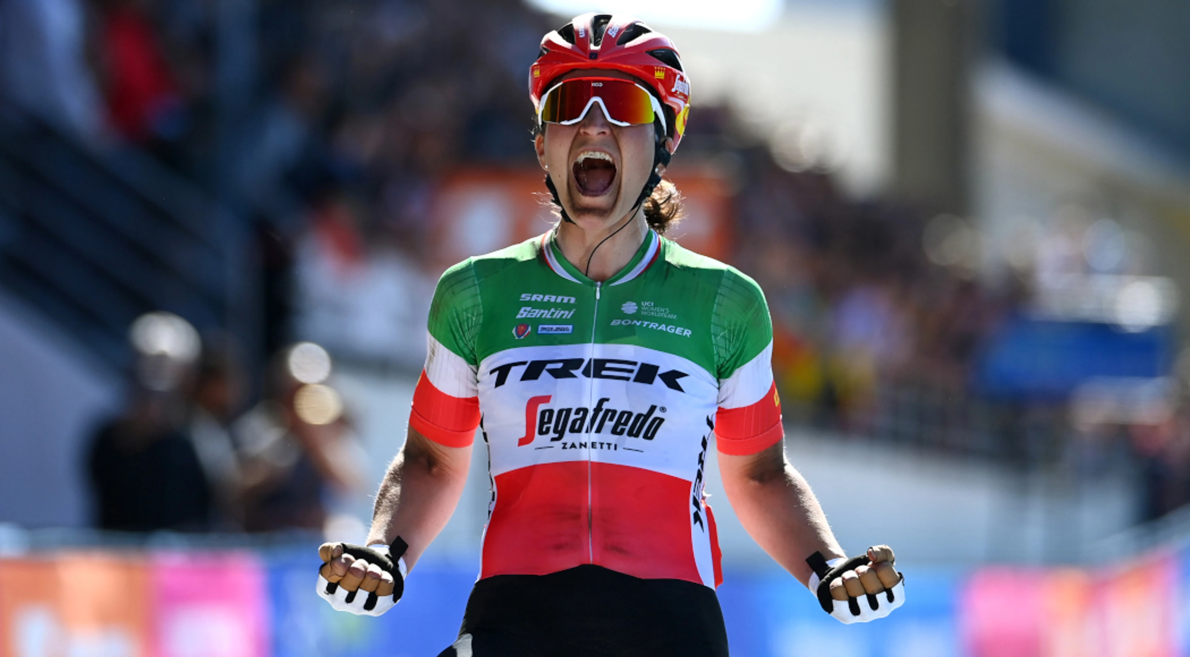 Longo Borghini wins dusty Paris-Roubaix