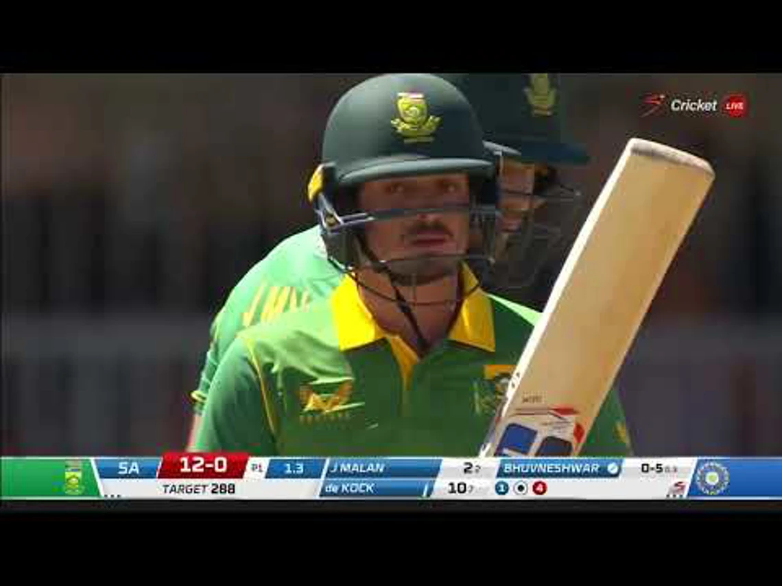 South Africa v India | 2nd ODI | Quinton de Kock 78