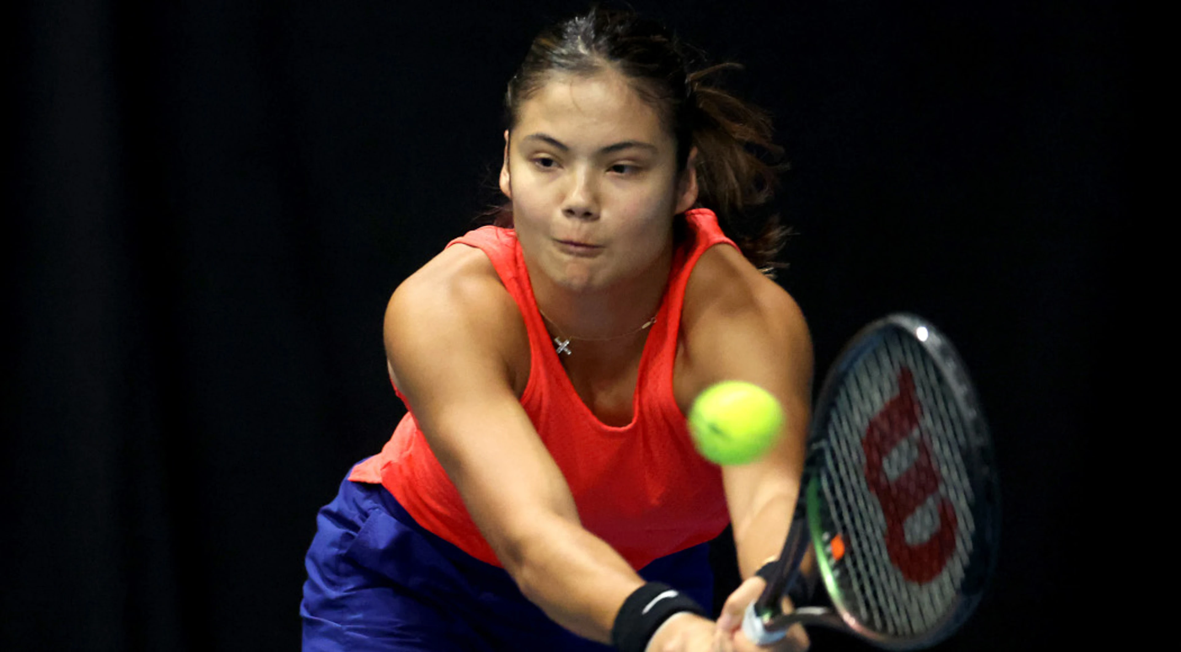 Raducanu sweating on fitness ahead of Australian Open