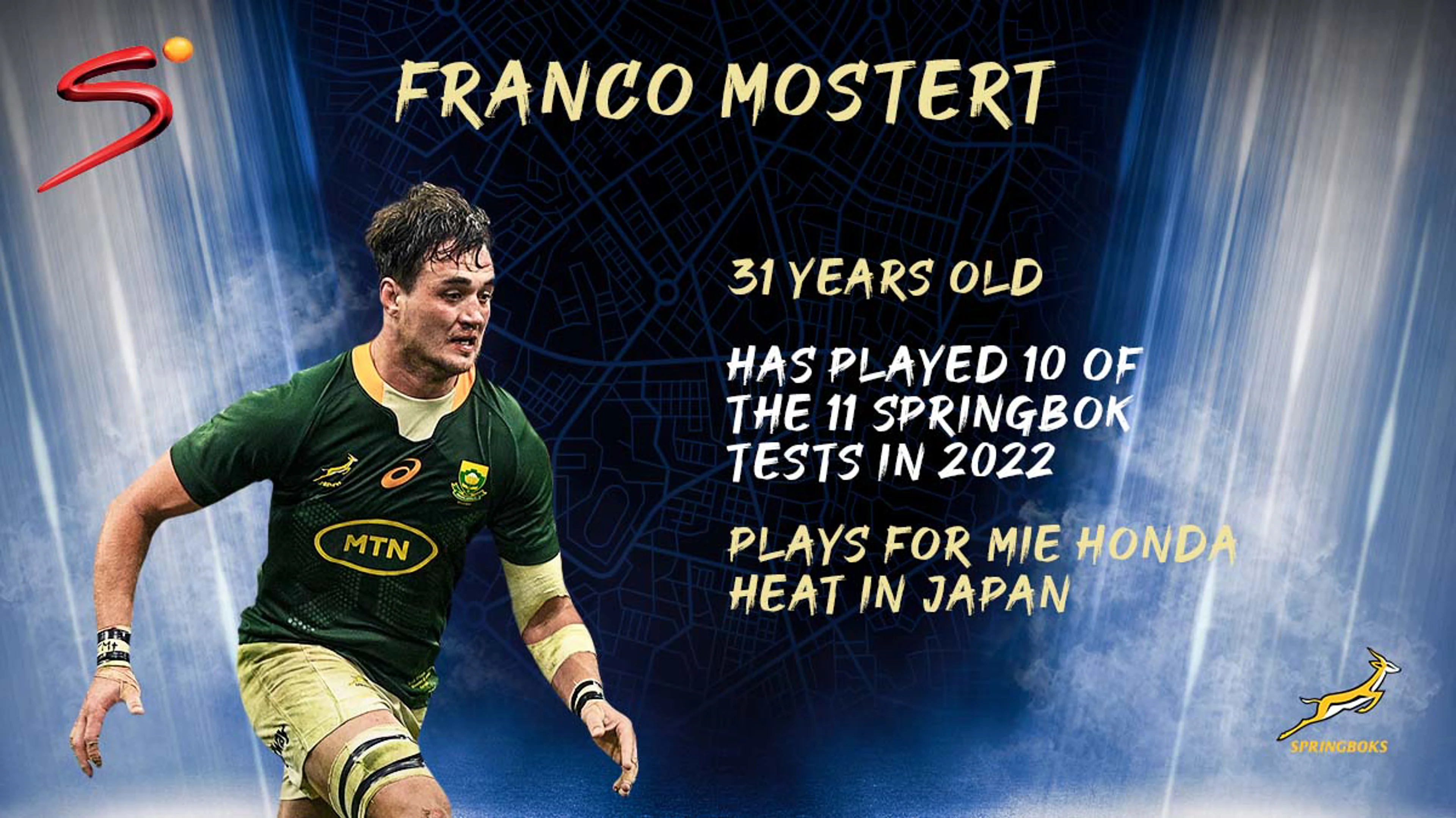 INSIDER: Franco Mostert