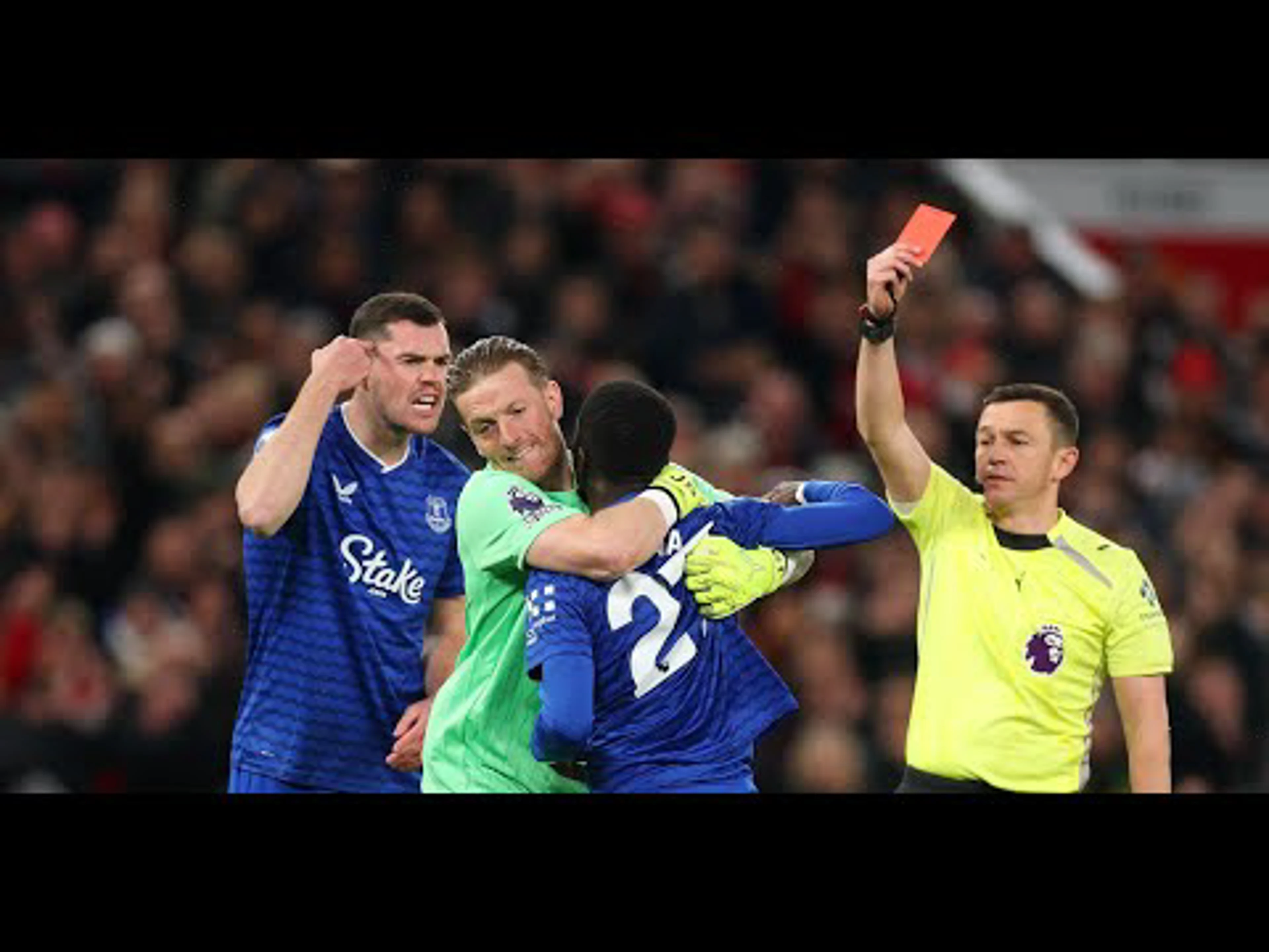 Idrissa Gueye | 13ᵗʰ Minute Red Card v Manchester United