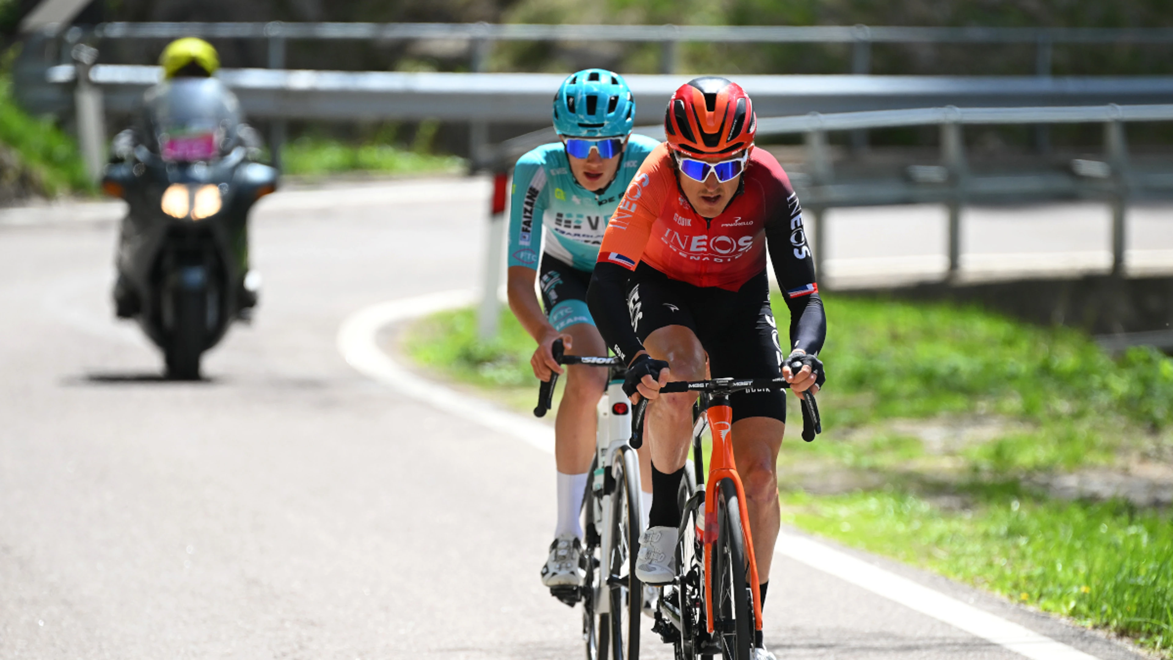 Thomas relishing underdog status at Giro d'Italia