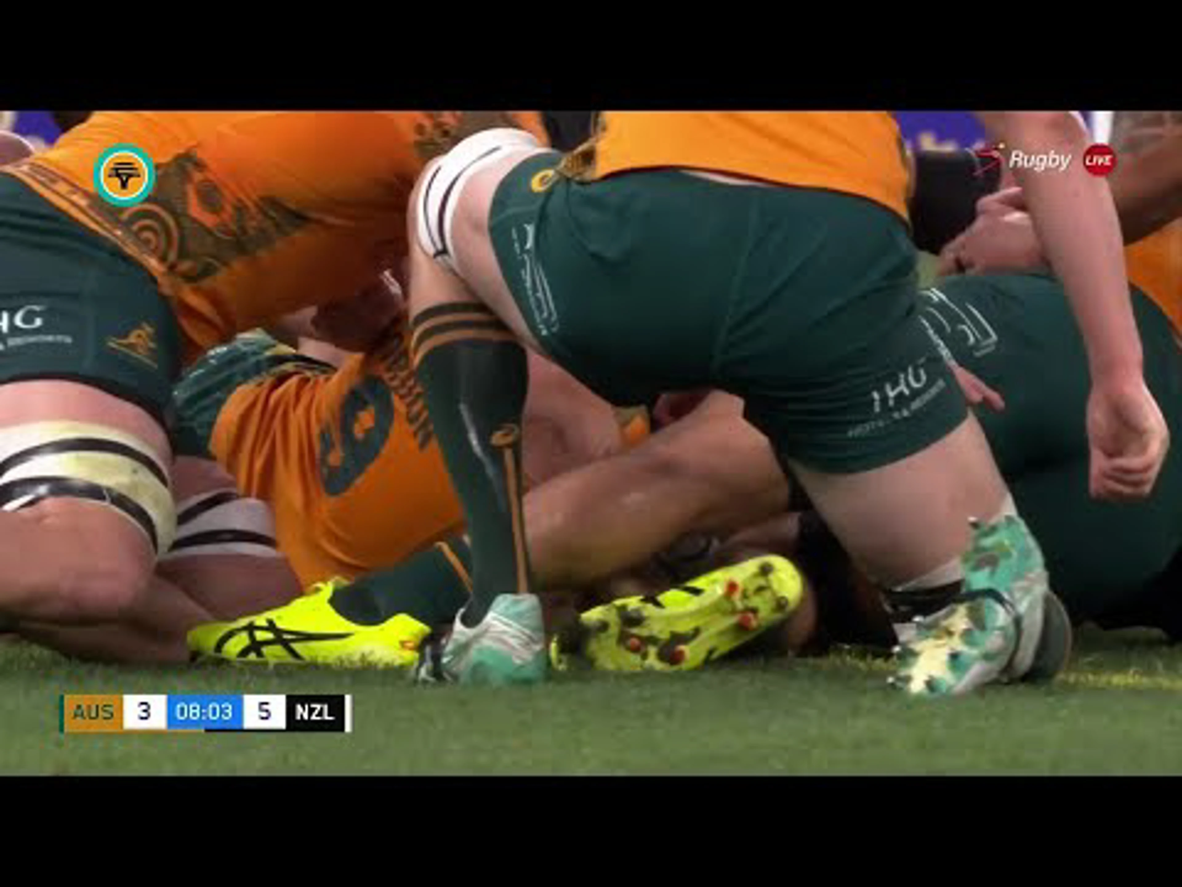Leroy Carter | 8ᵗʰ Minute Try v Australia