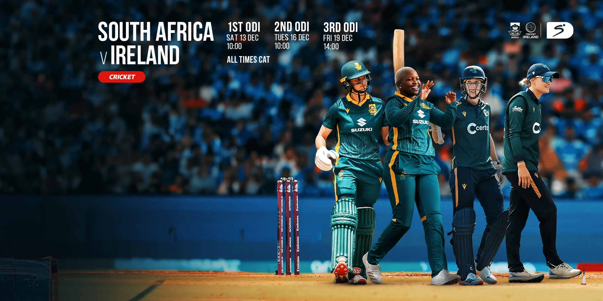 LIVE: 3rd ODI - South Africa W v Ireland W