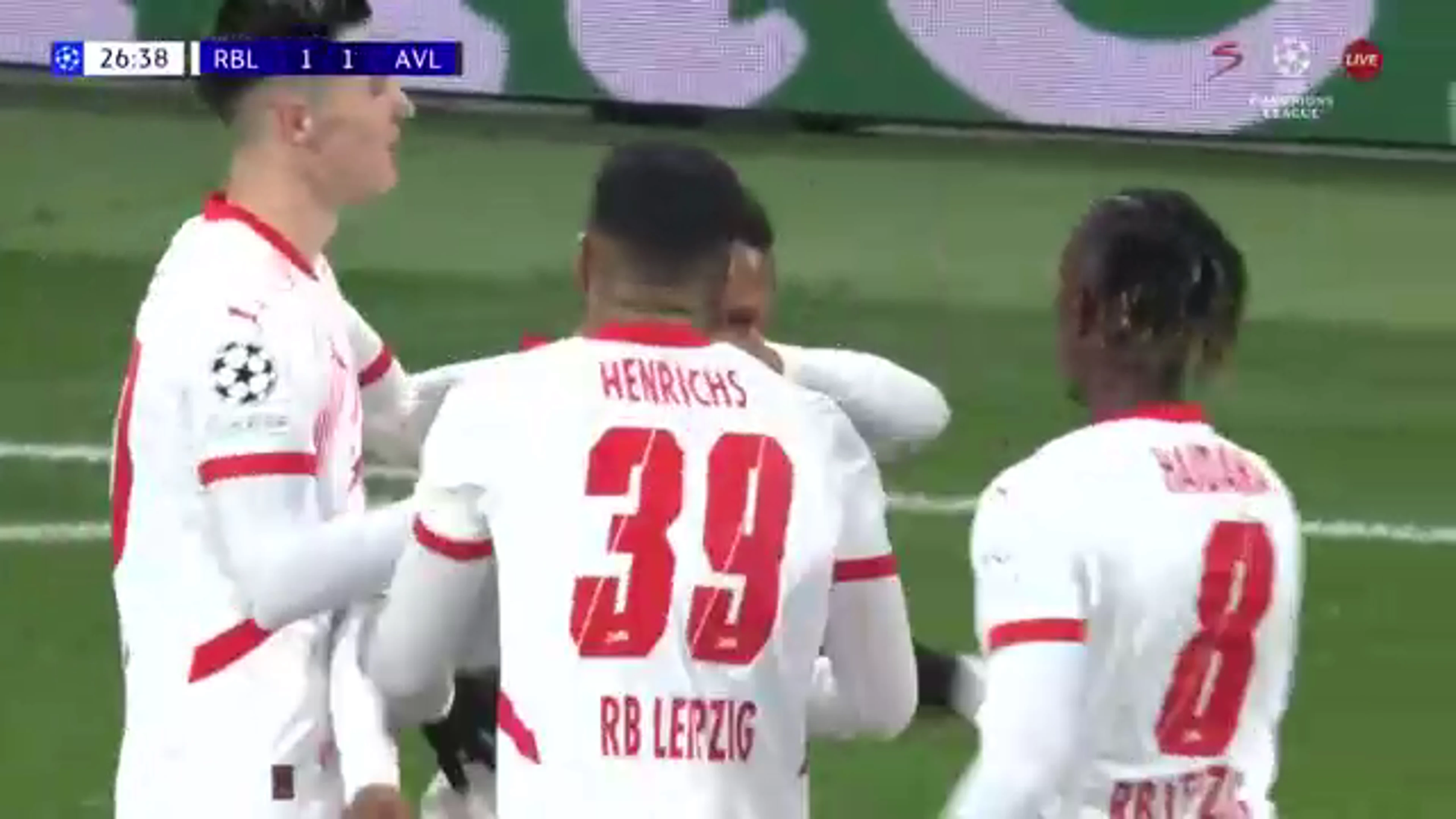 Lois Openda | 27th Minute Goal v Aston Villa