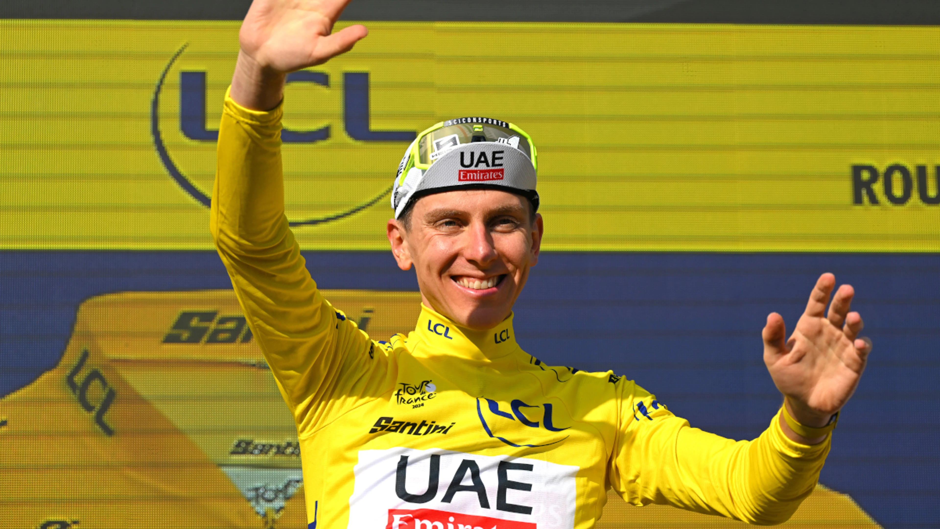 Pogacar on brink of third Tour de France triumph ahead of Riviera finale