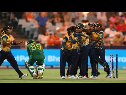 ICC Women's T20 World Cup | South Africa v Sri Lanka | Highlights