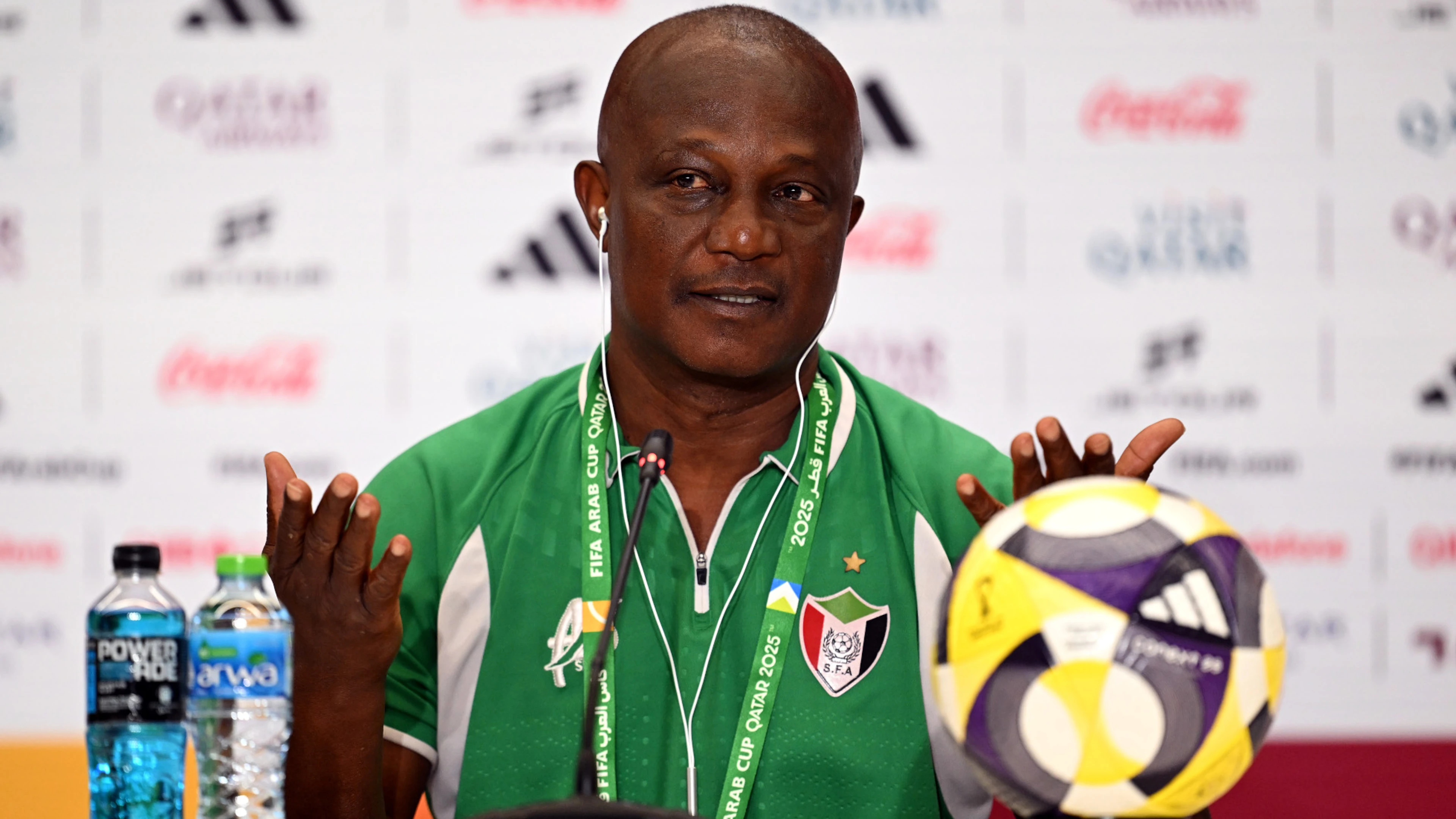 Sudan coach seeks to bring Africa Cup joy amid conflict