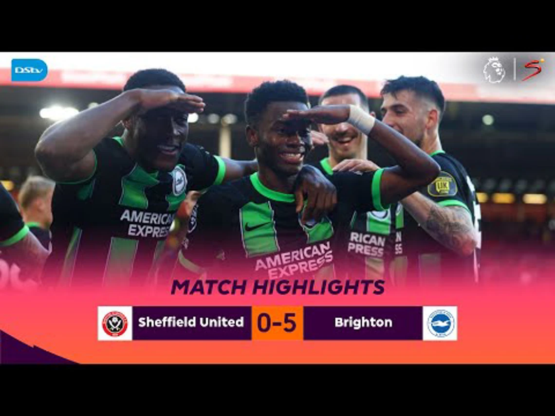 Sheffield v Brighton & Hove Albion | Match in 3 Minutes | Premier League