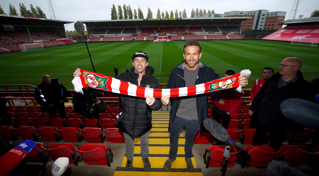 Hollywood feelgood factor lives on for Wrexham football fans